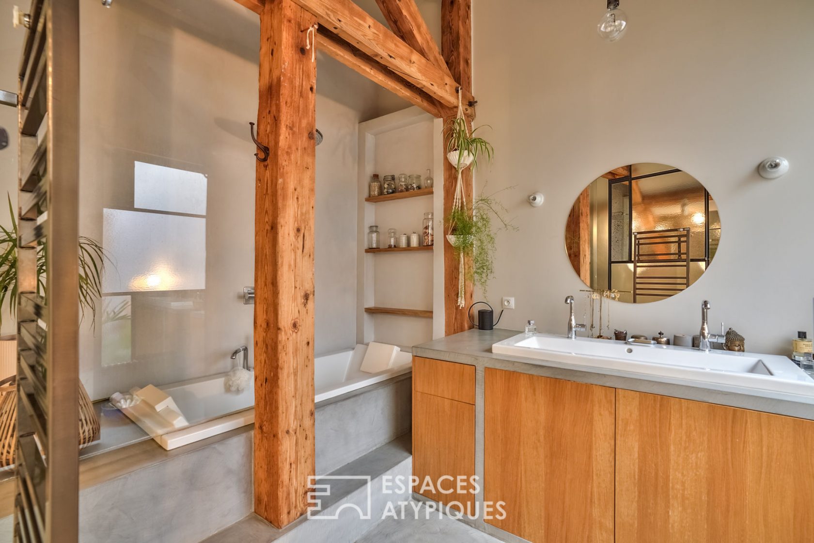 Loft verdoyant et boisé