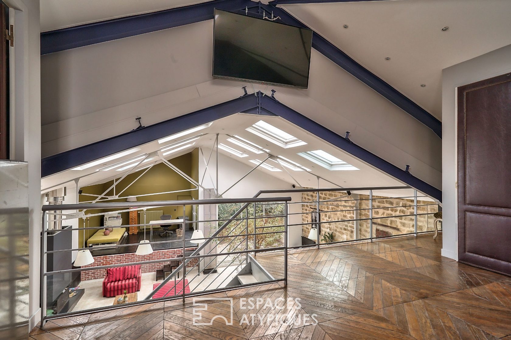 Le loft au style indrustriel