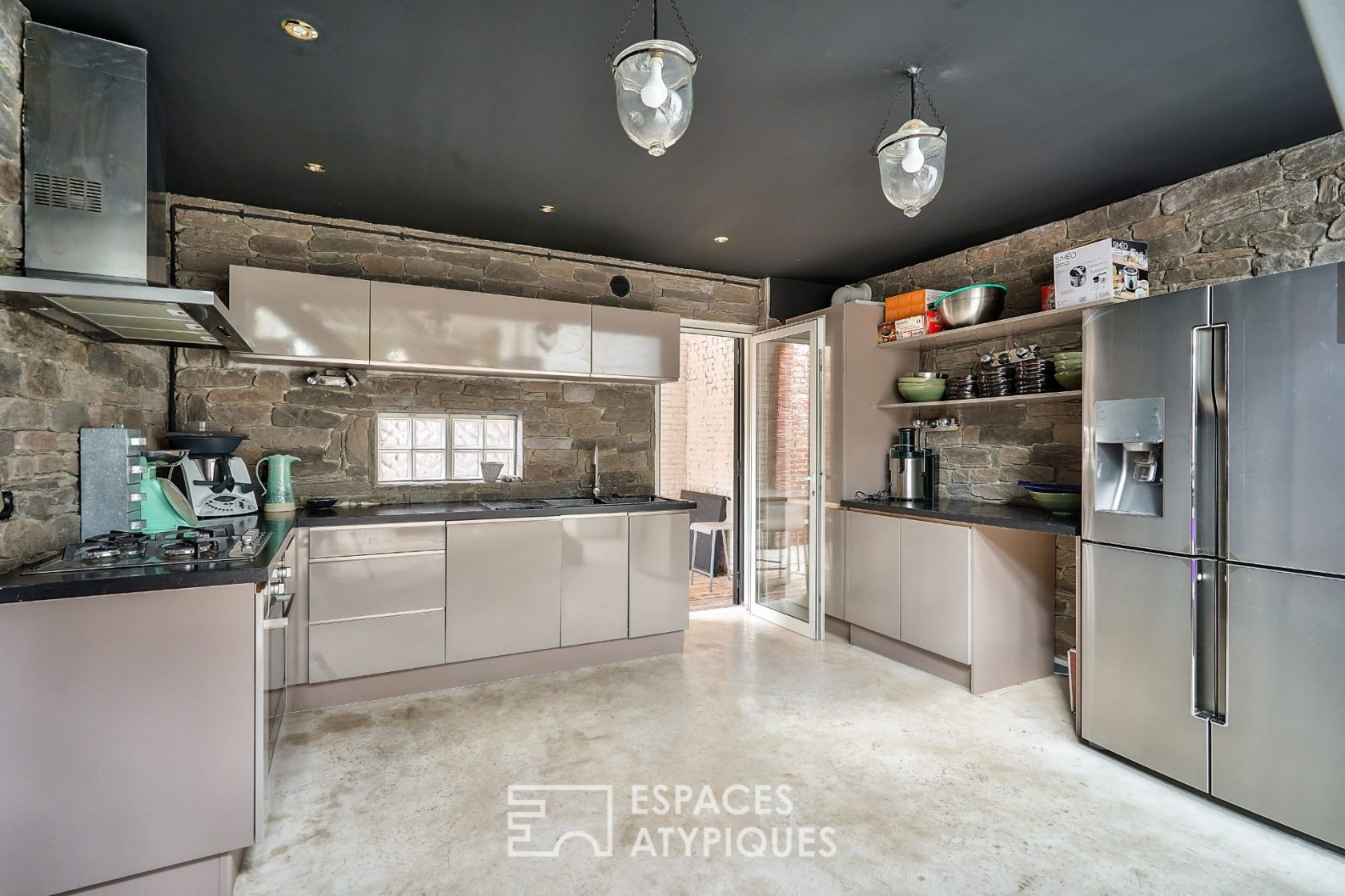 Le loft au style indrustriel