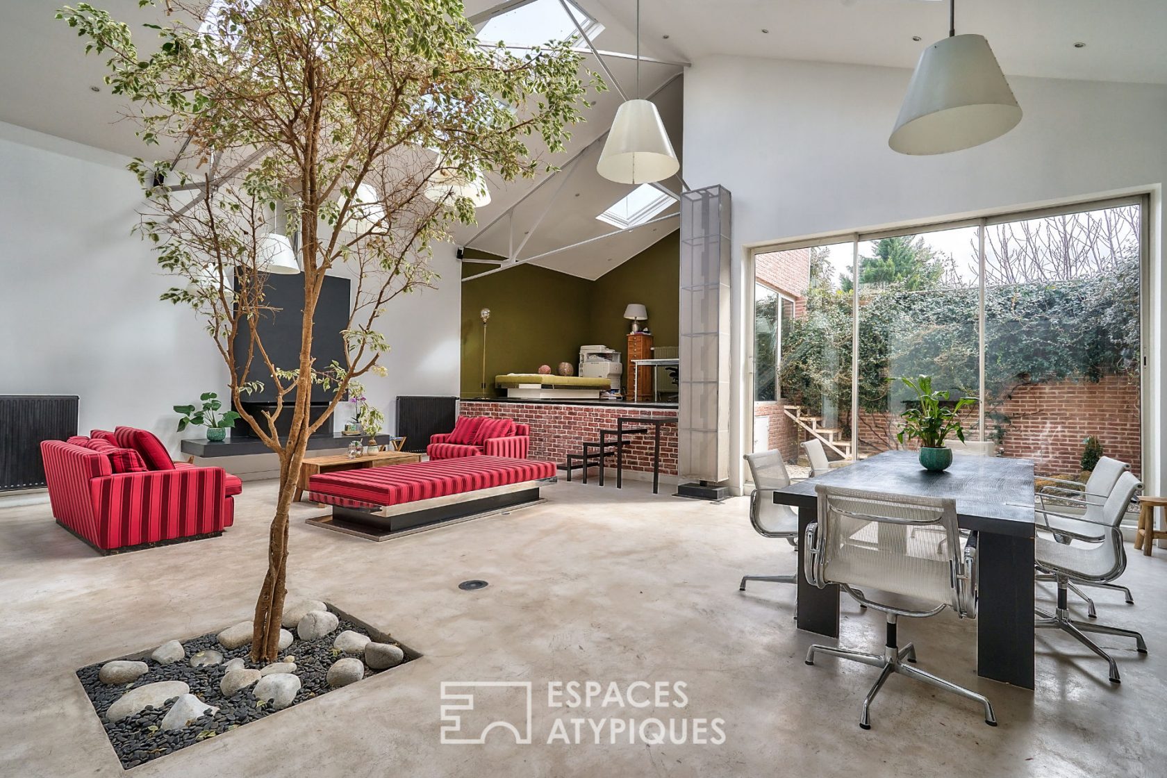 Le loft au style indrustriel