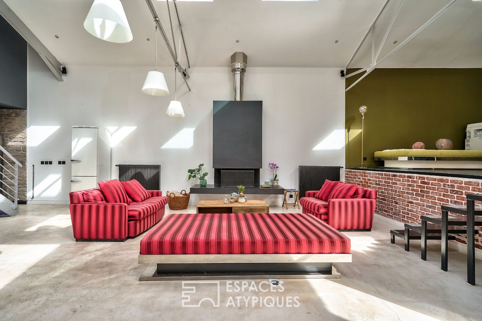 Le loft au style indrustriel