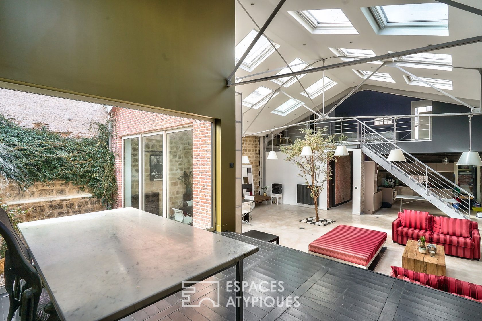 Le loft au style indrustriel