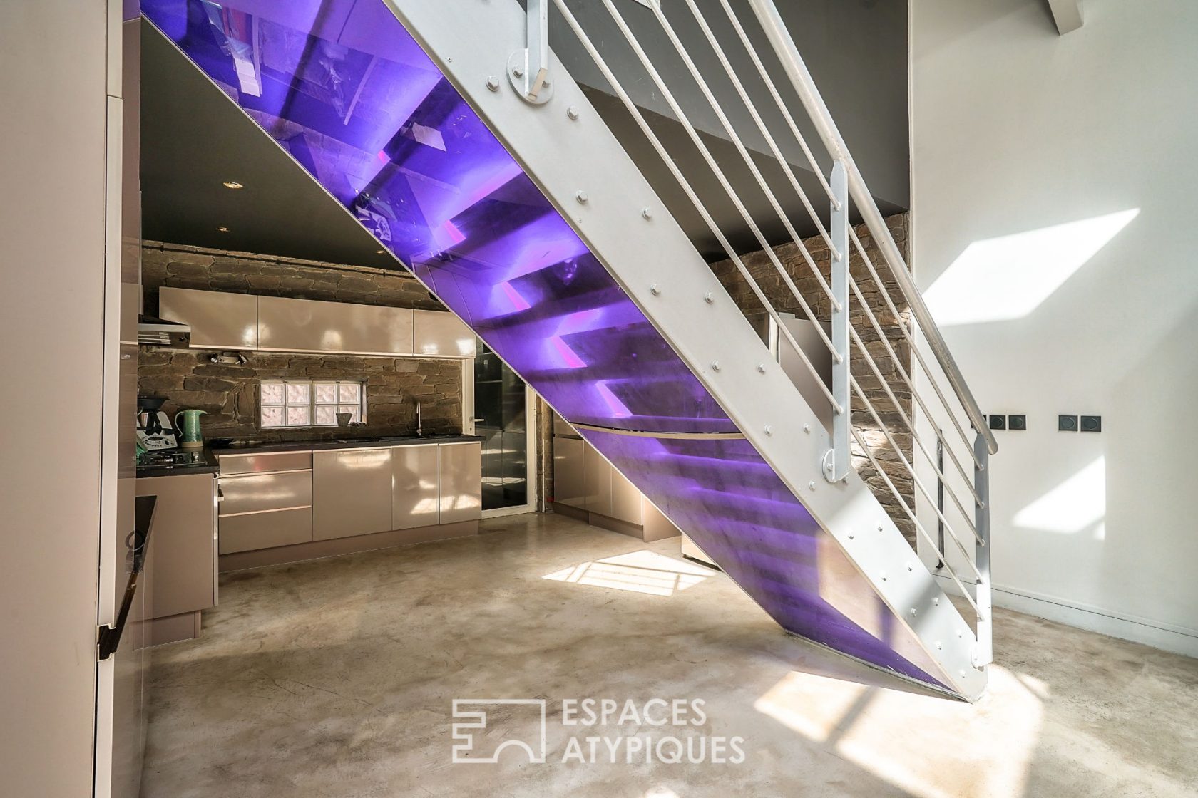 Le loft au style indrustriel