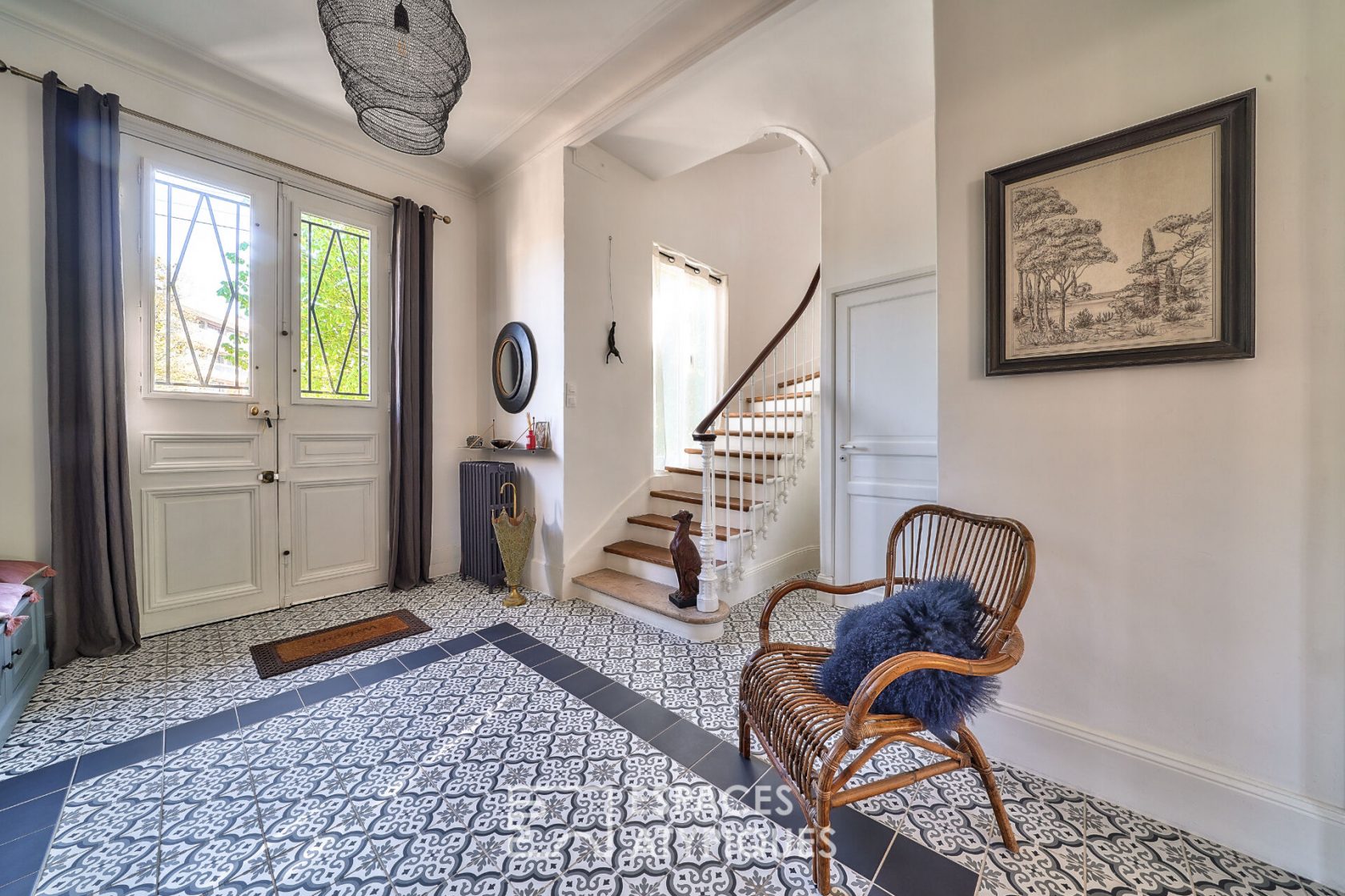 Decorated bourgeois house
