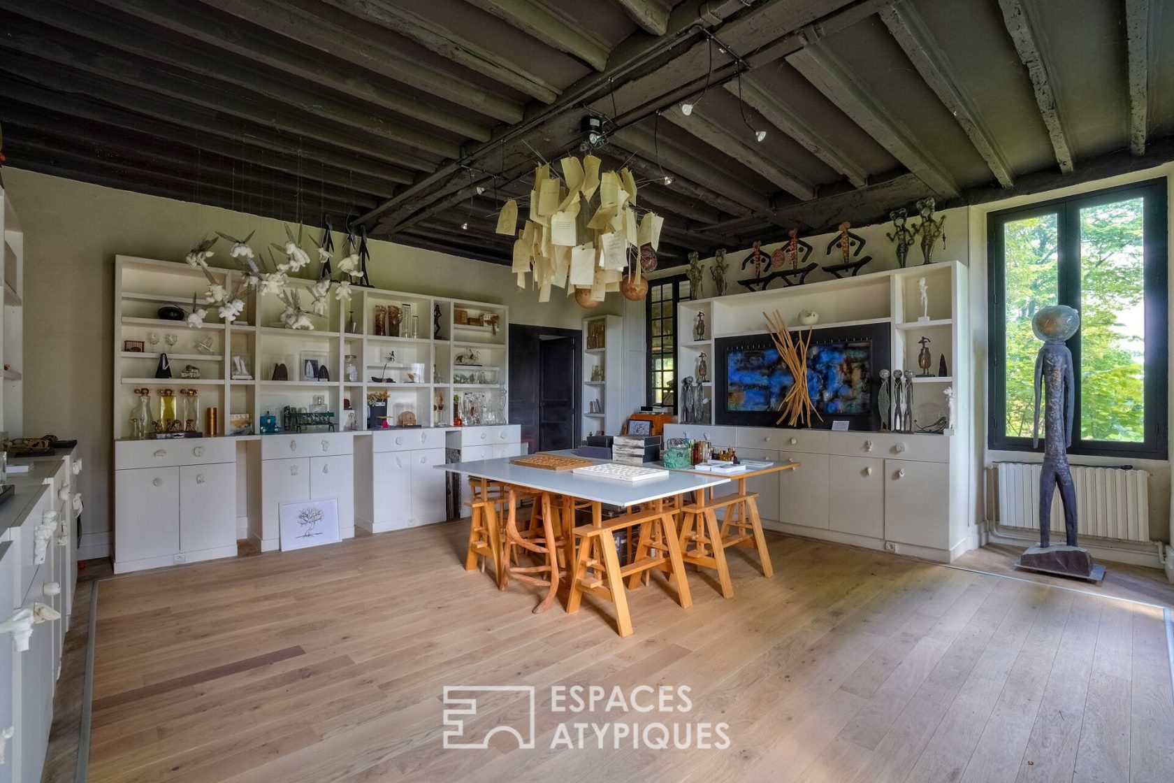 Architect house with artist’s studio