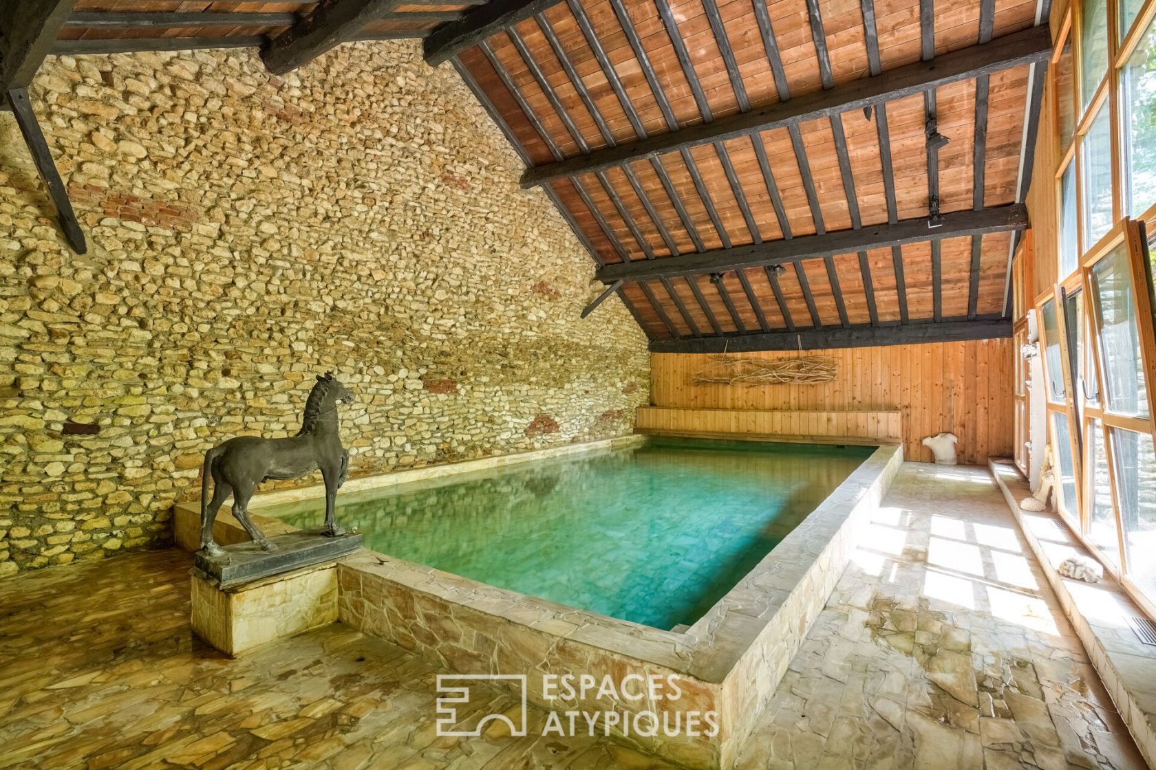Architect house with artist’s studio