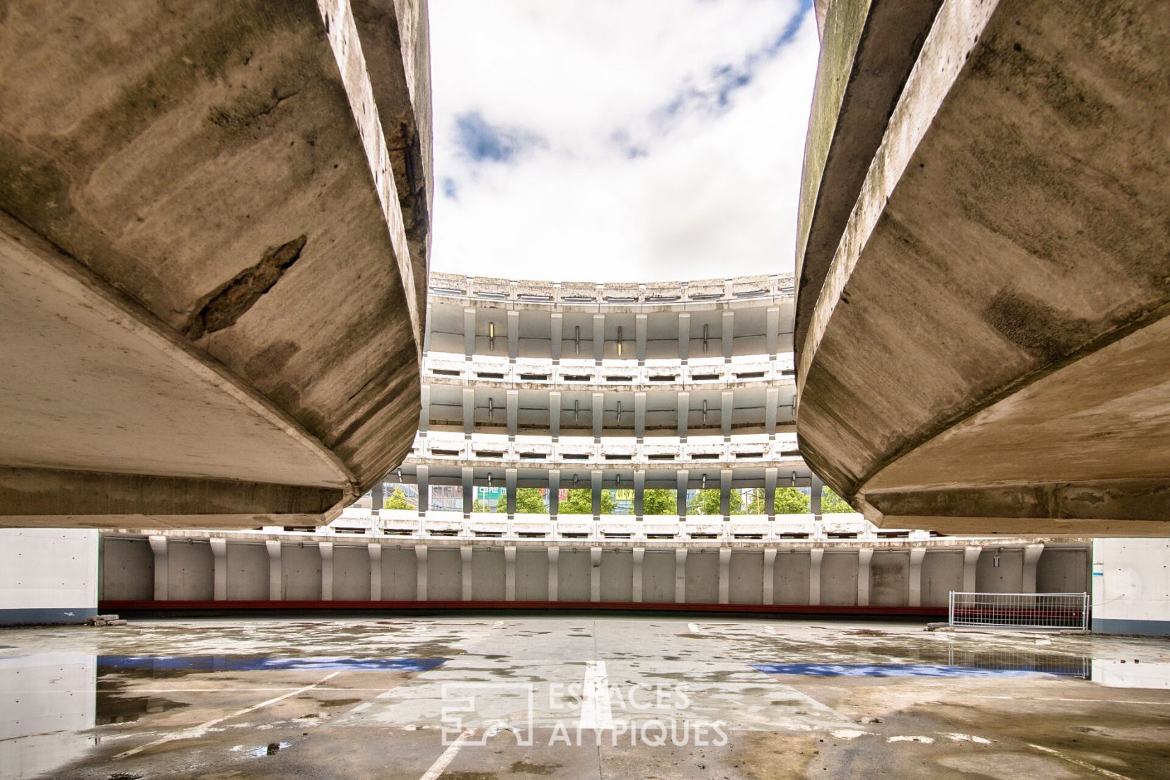 Parking béton