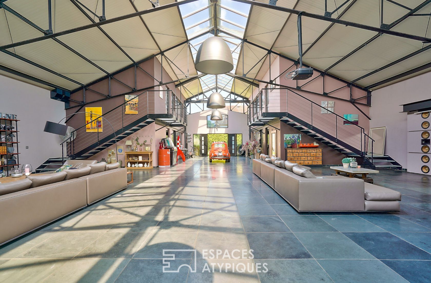 Loft dans un ancien garage
