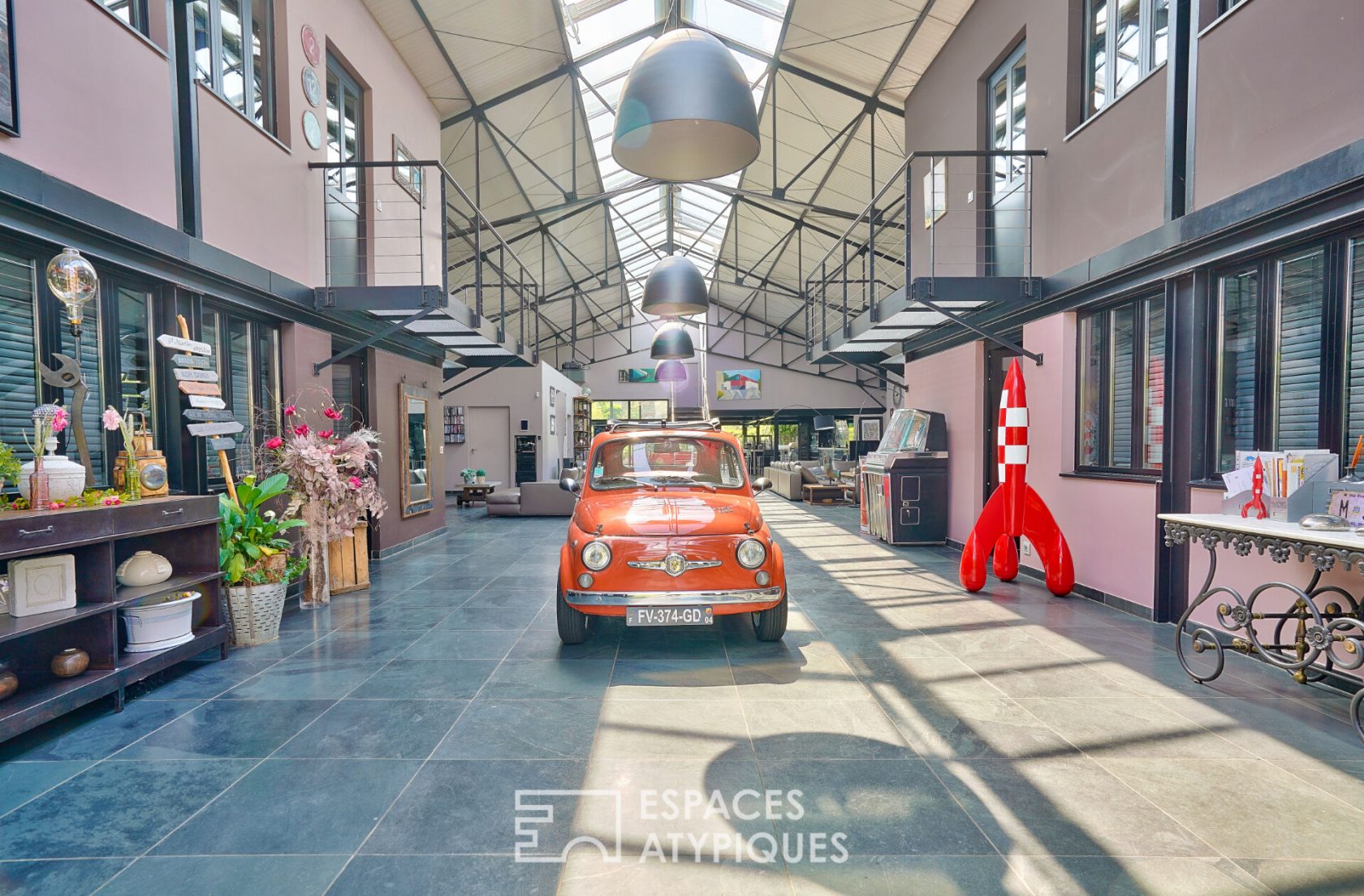 Loft dans un ancien garage