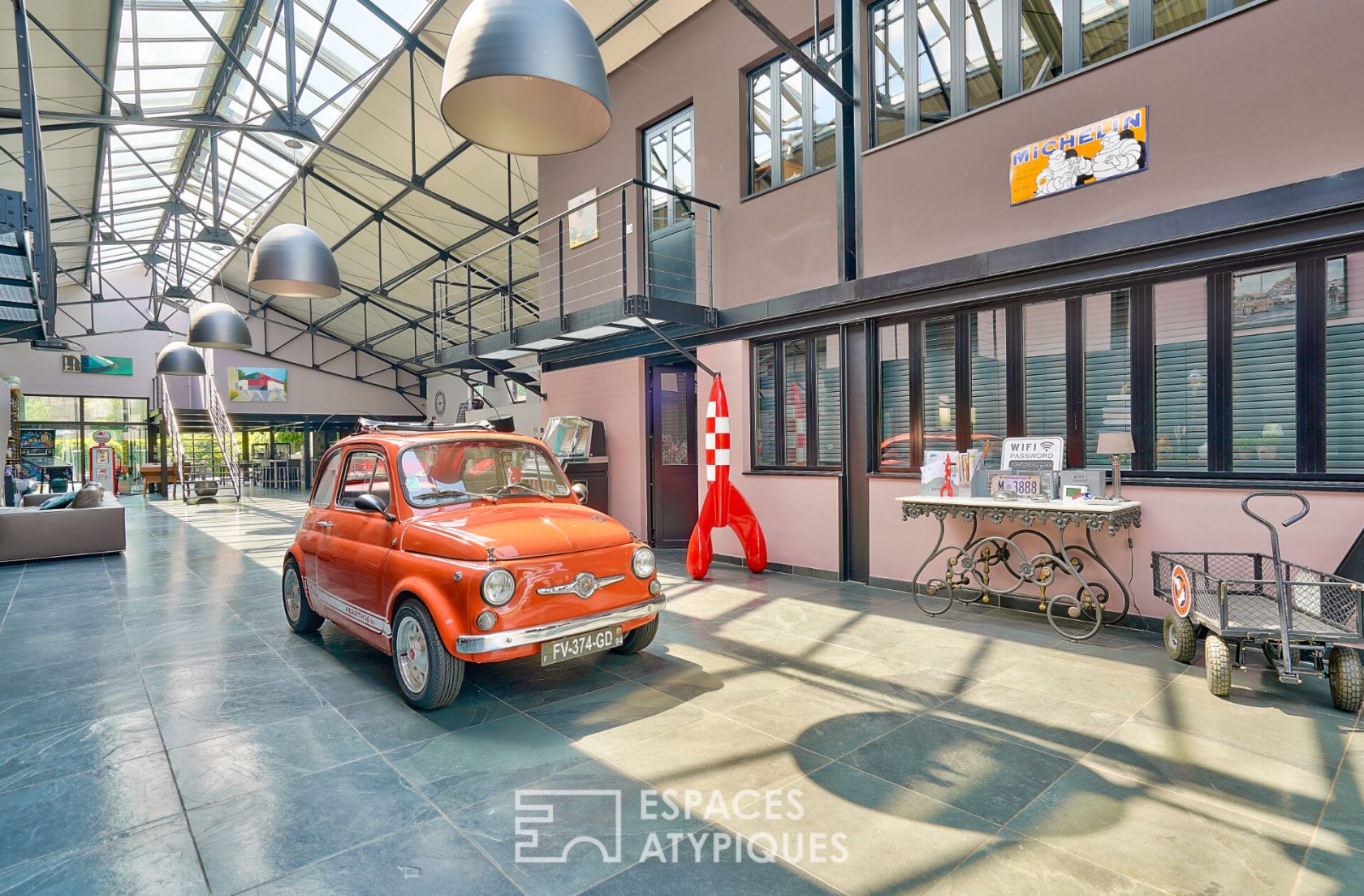 Loft dans un ancien garage