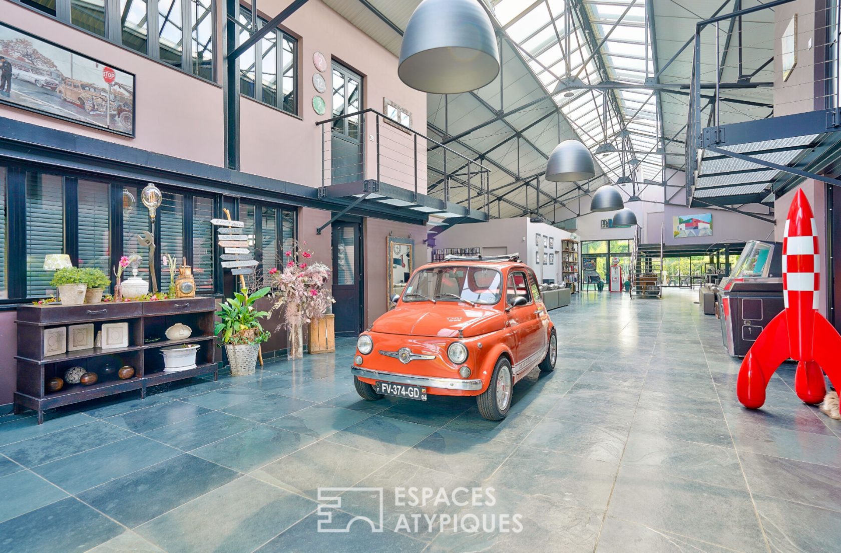 Loft dans un ancien garage