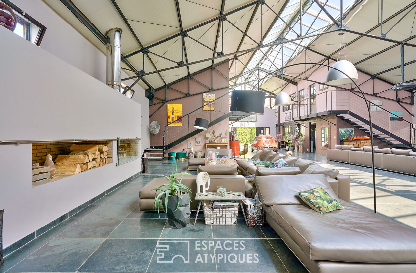 Loft dans un ancien garage