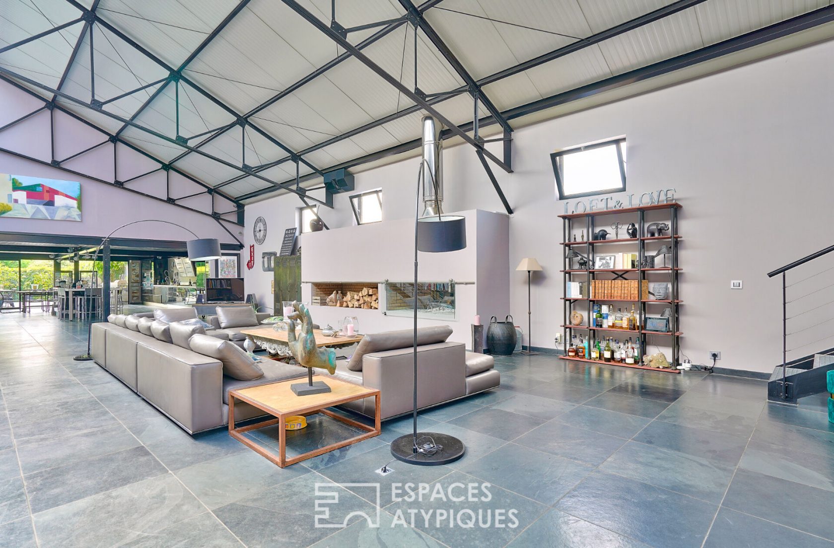 Loft dans un ancien garage