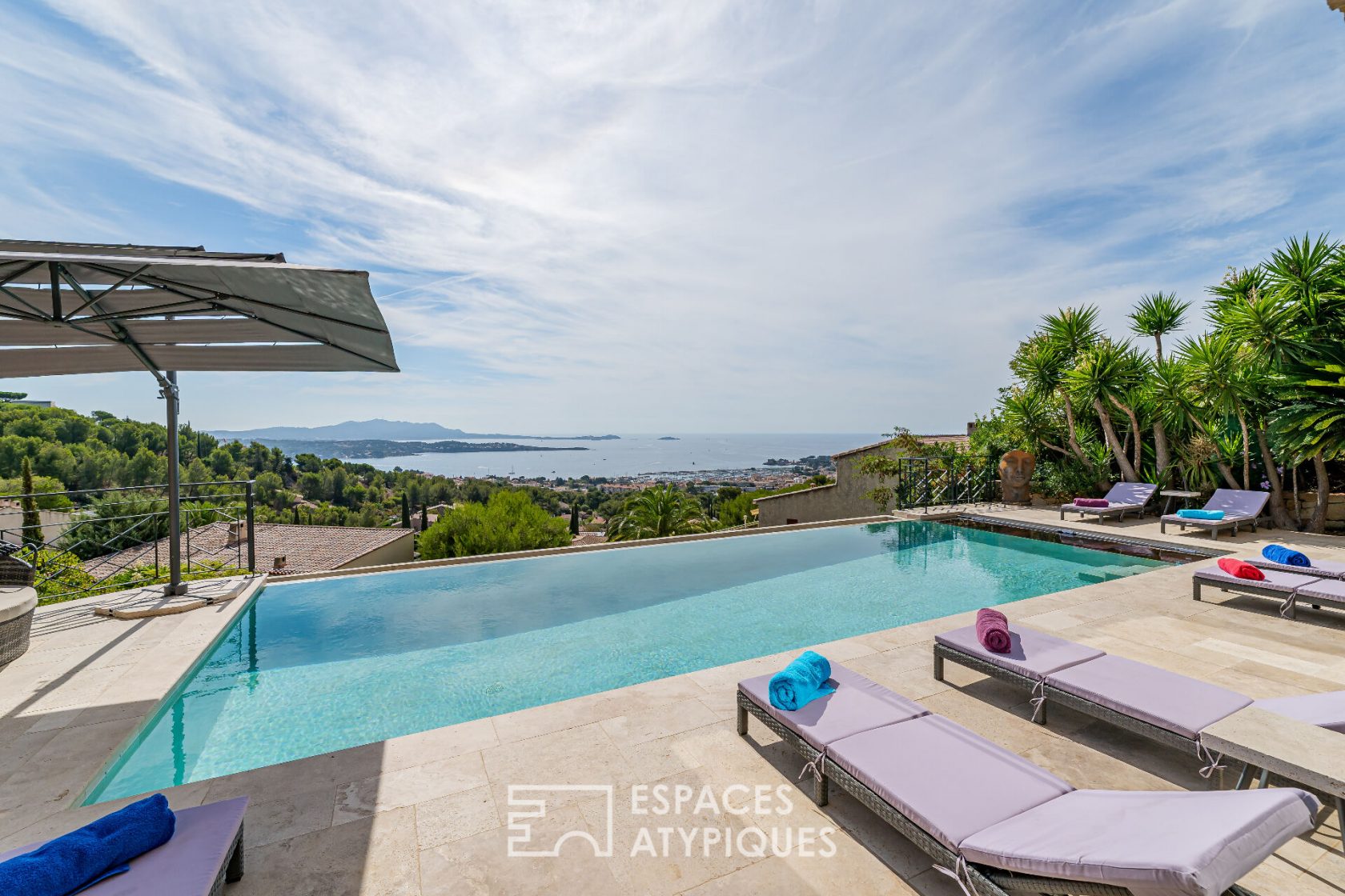 Villa incroyable avec vue mer