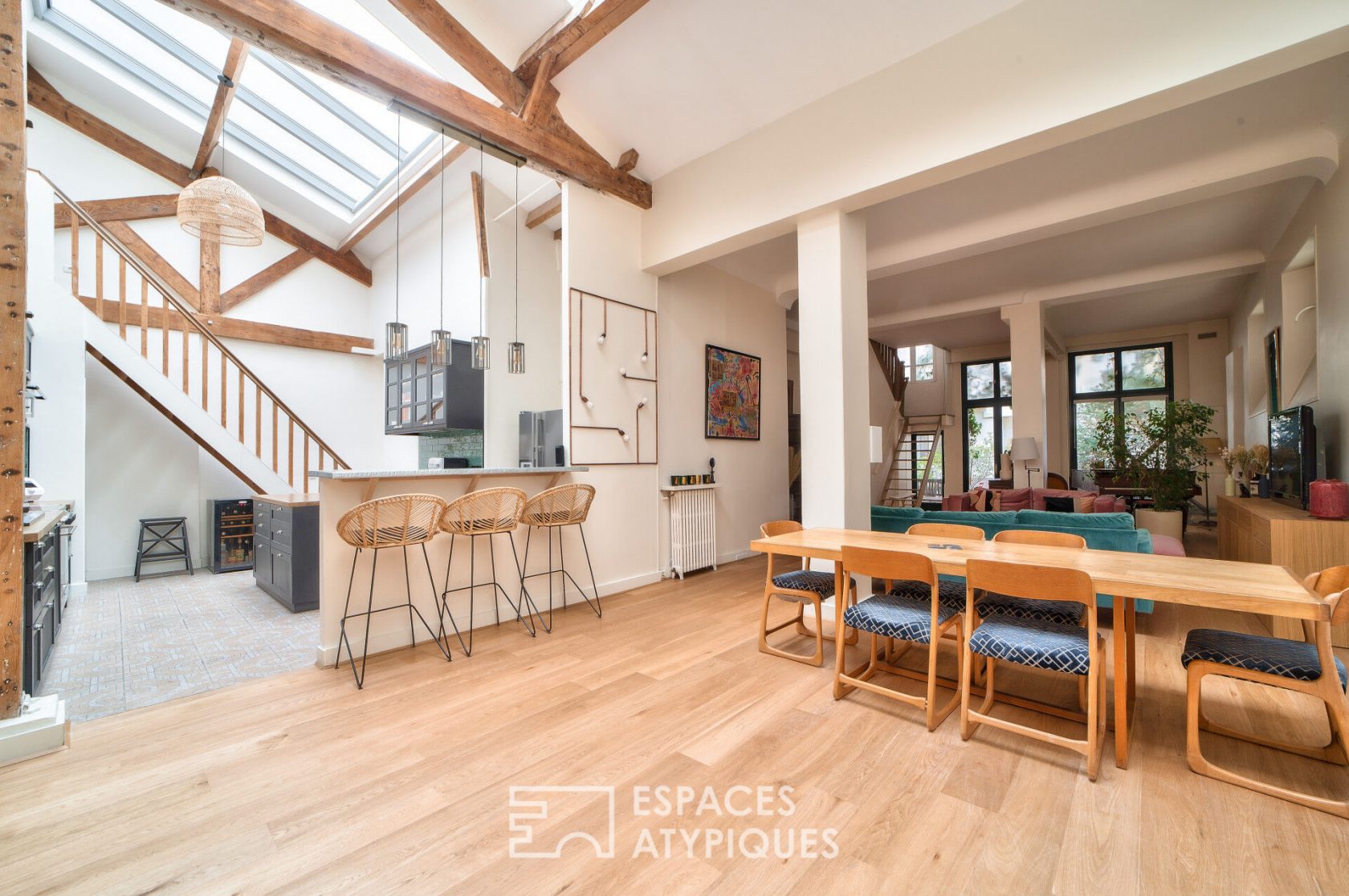 Loft house under glass 92