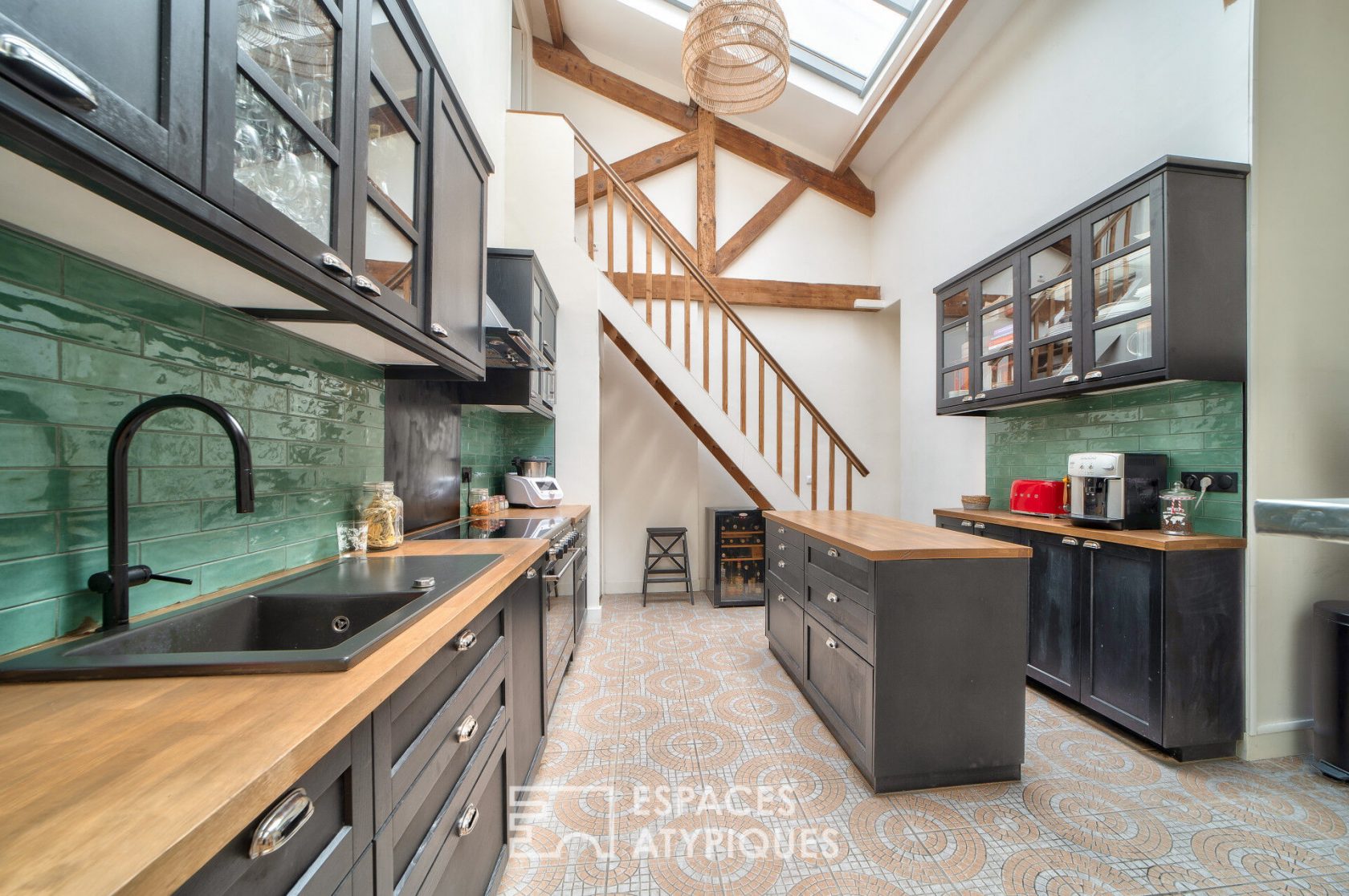 Loft house under glass 92