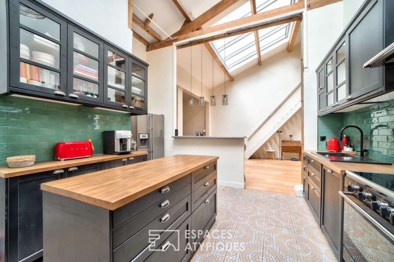 Loft house under glass 92