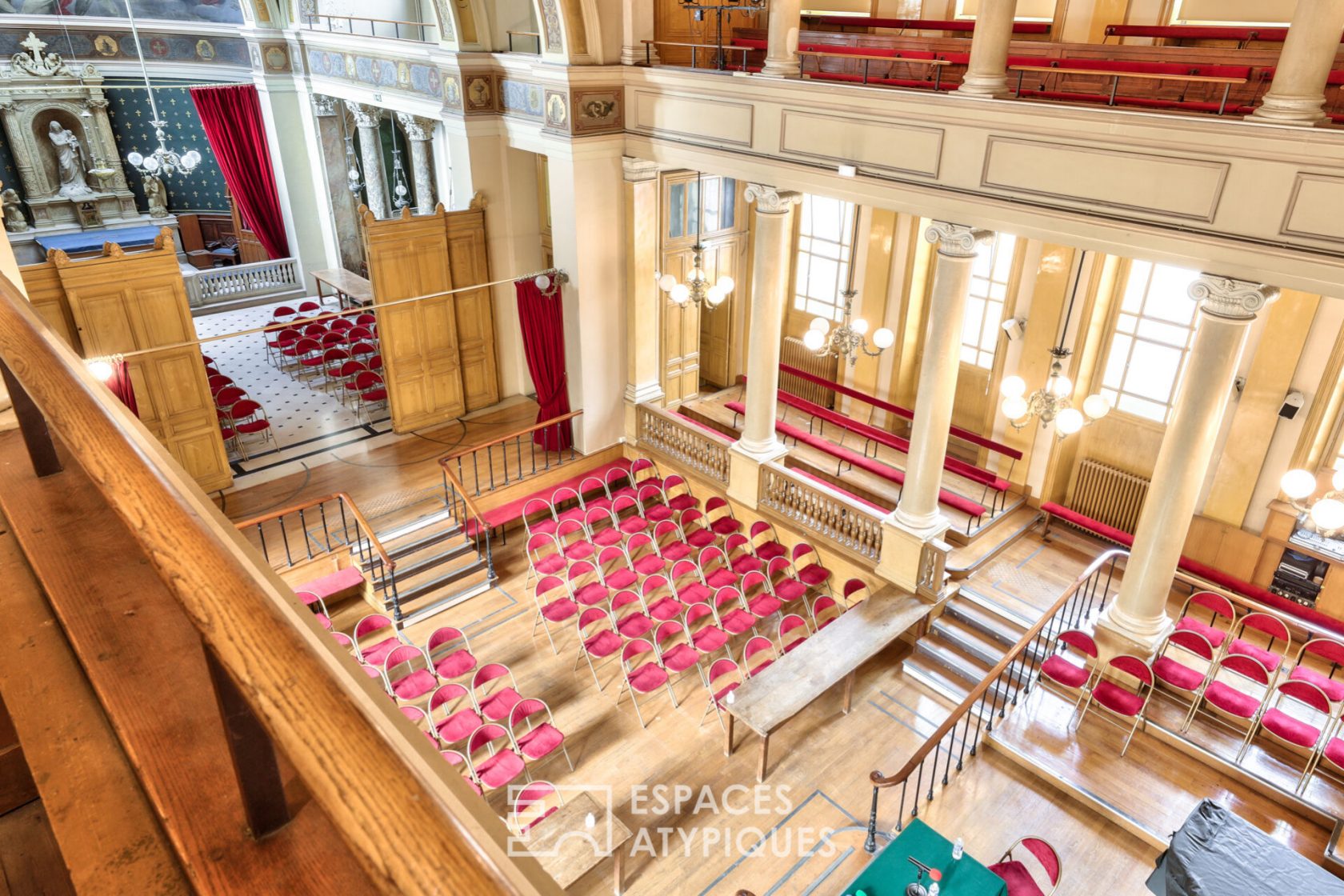 Music school and concert hall
