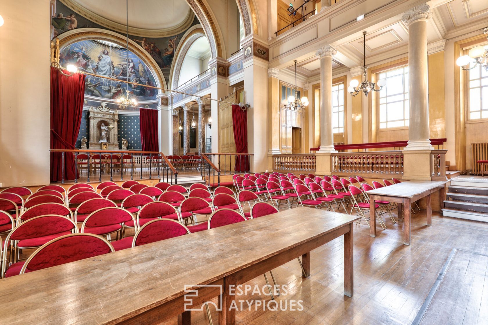 Music school and concert hall