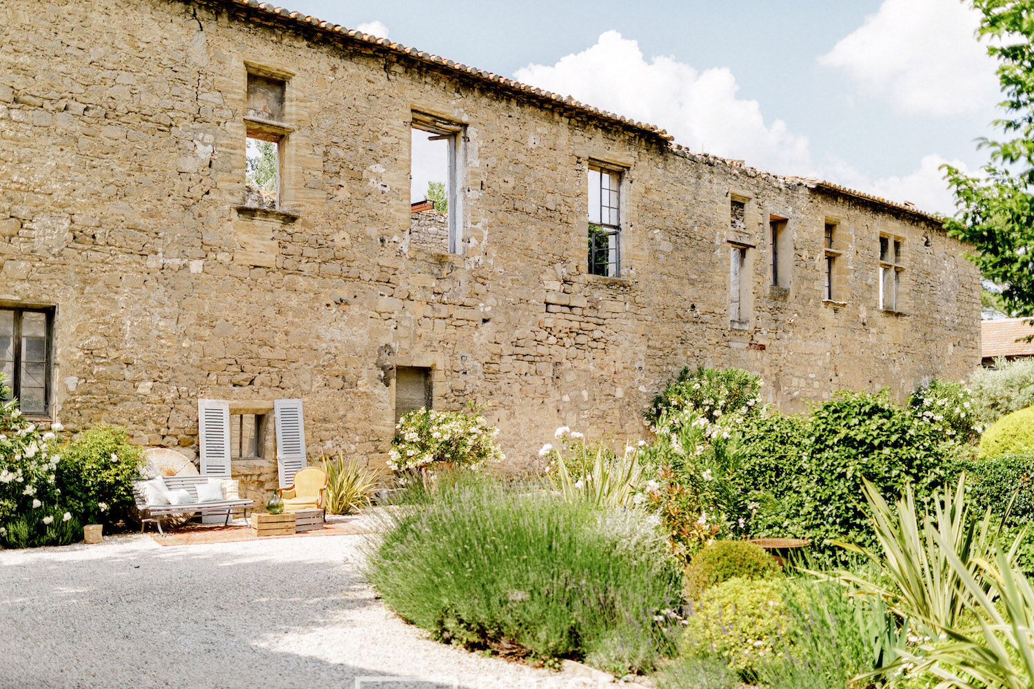 Flowered Domain in Provence