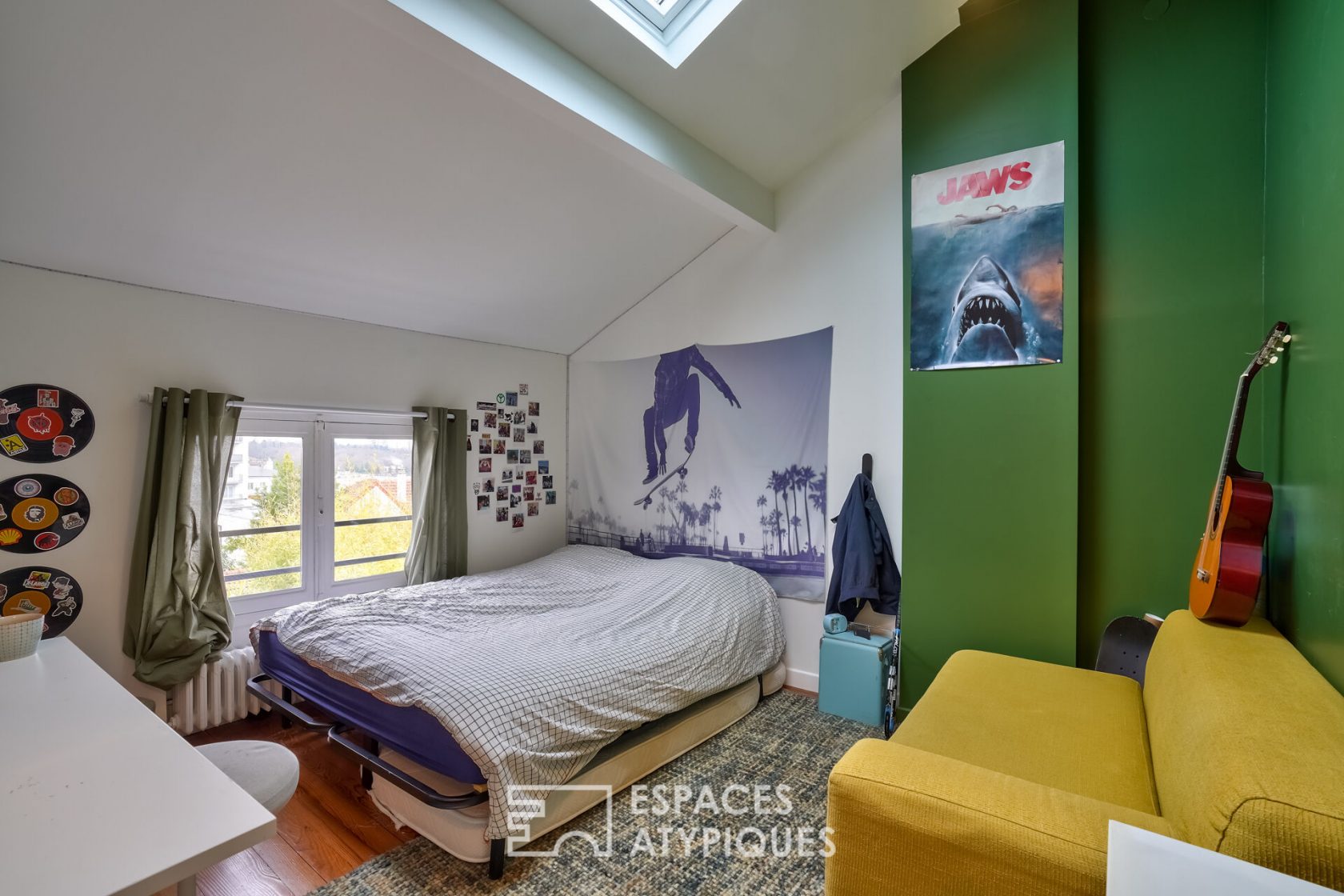 Loft maison avec verrière