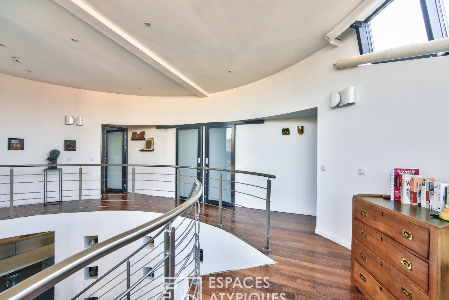 Villa d’architecte avec son dôme en verrière