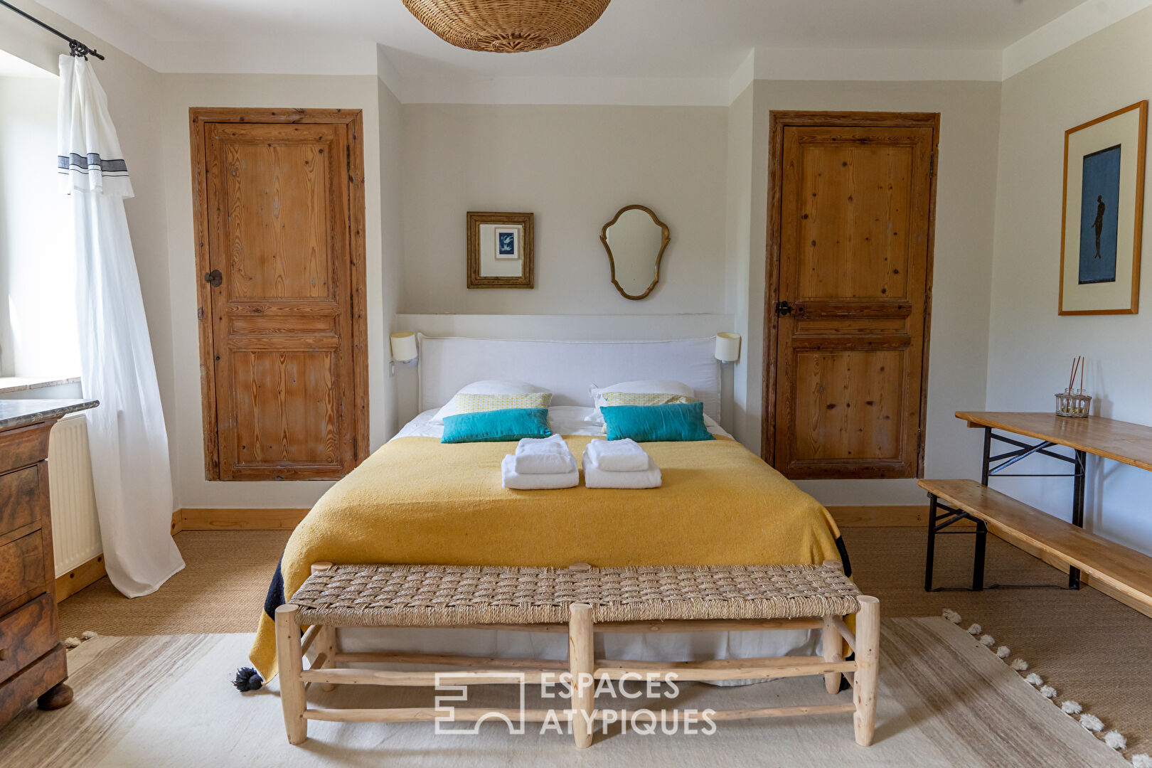 Mas de m house in the vineyards