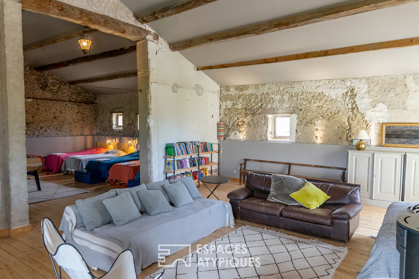 Mas de m house in the vineyards