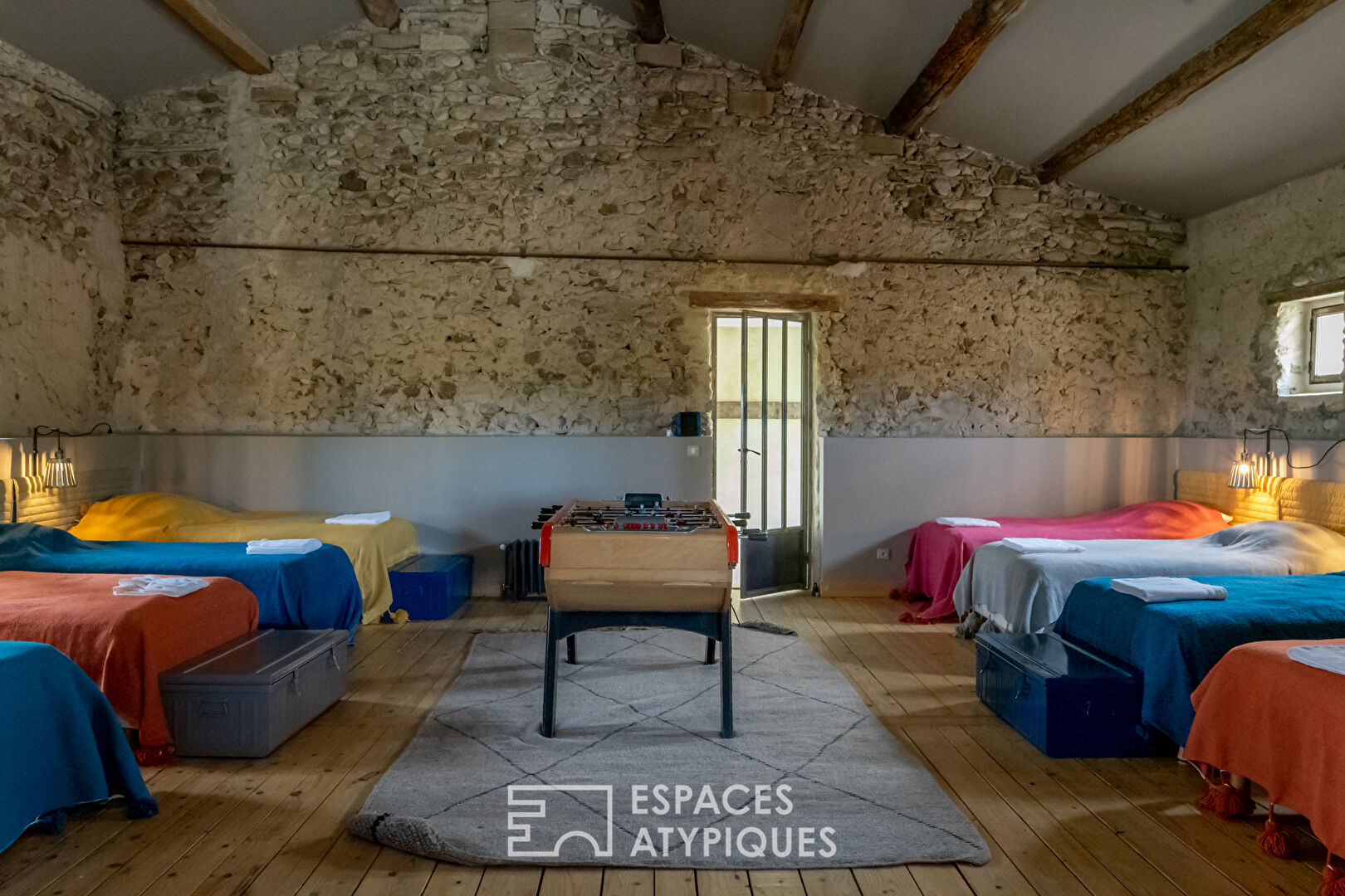 Mas de m house in the vineyards