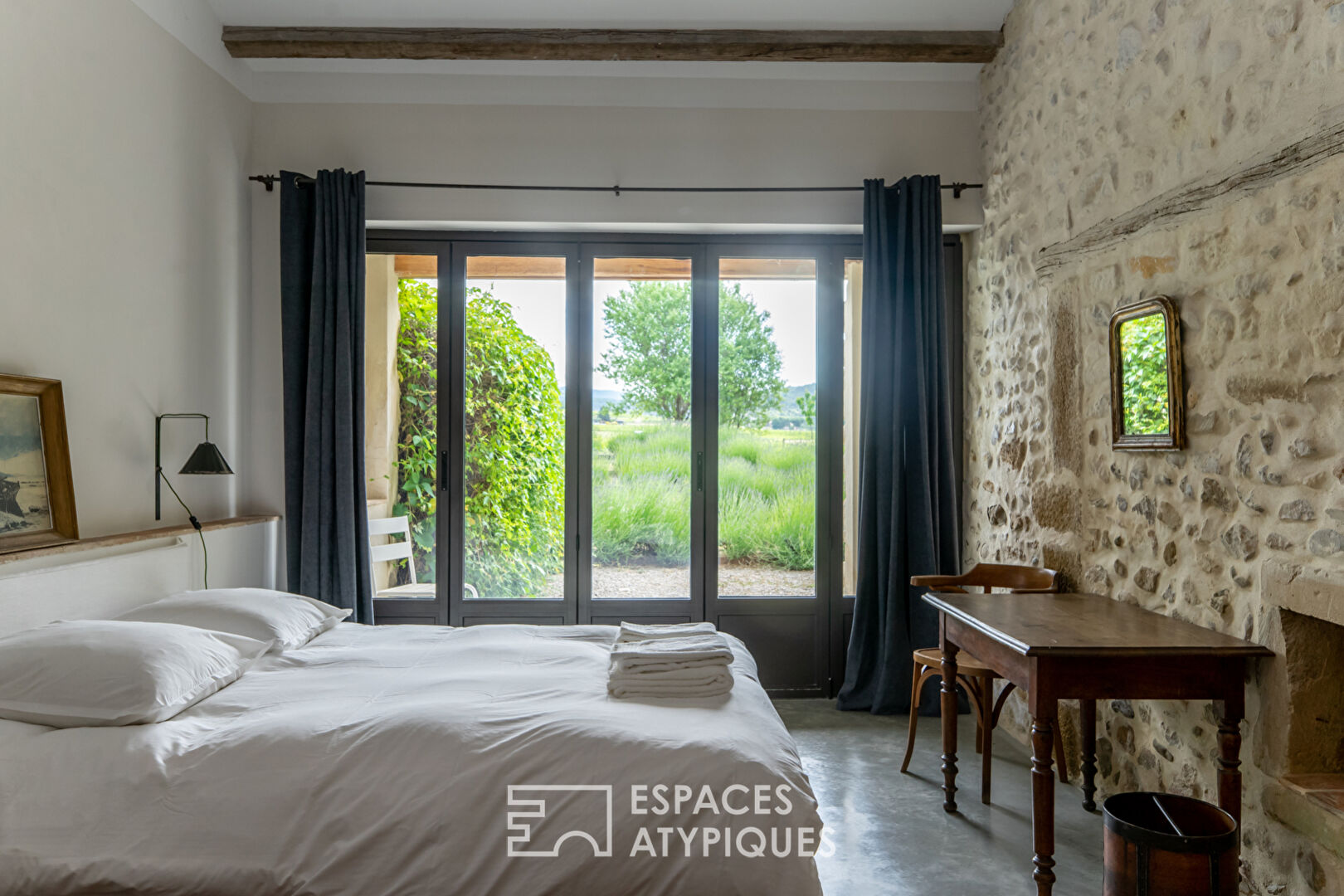 Mas de m house in the vineyards
