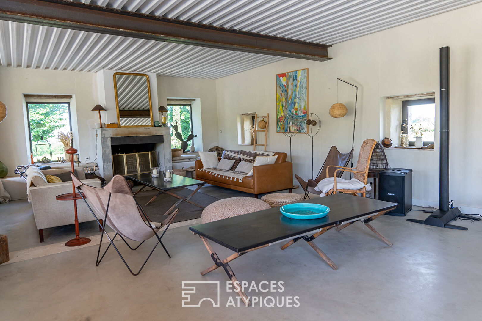 Mas de m house in the vineyards