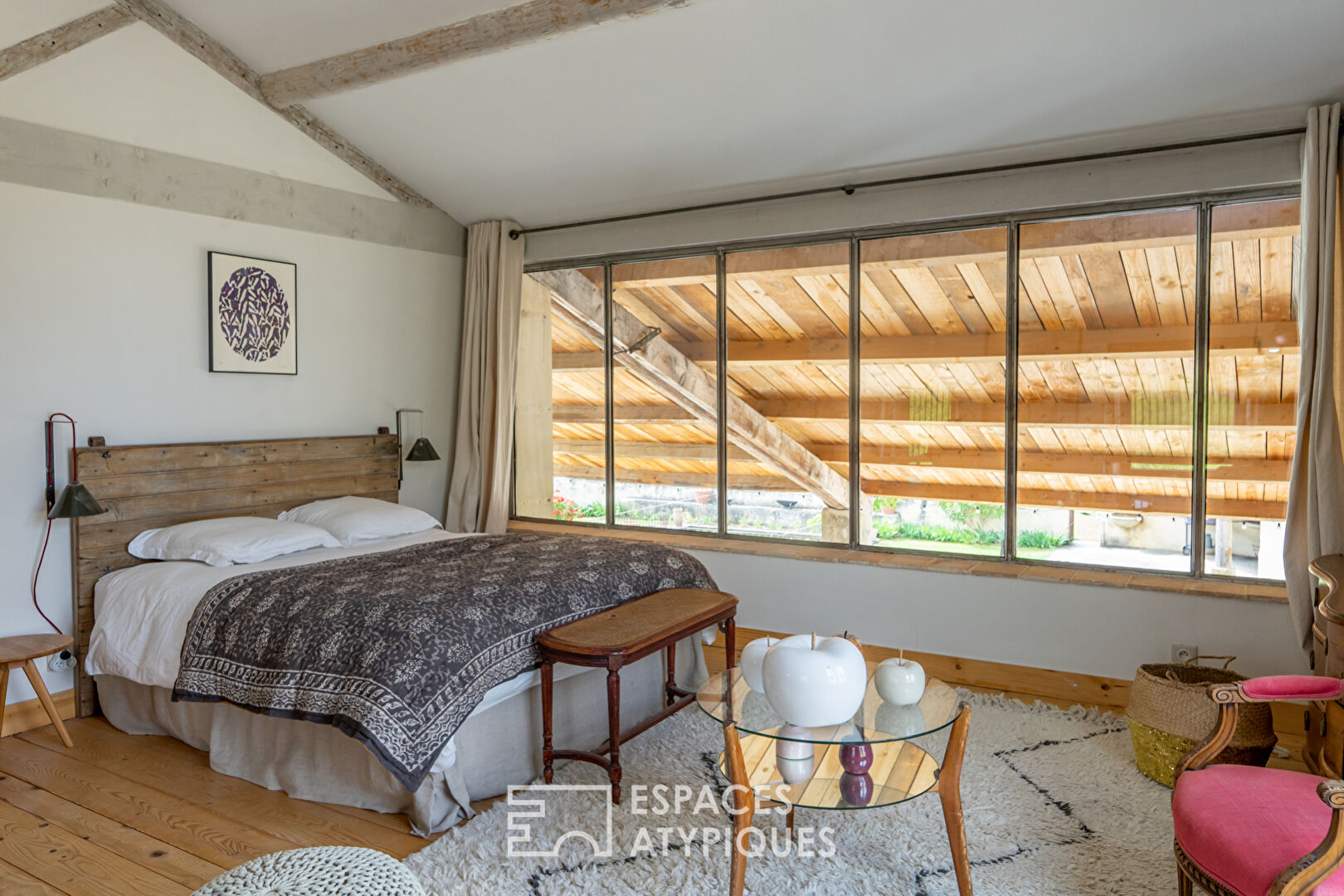 Mas de m house in the vineyards