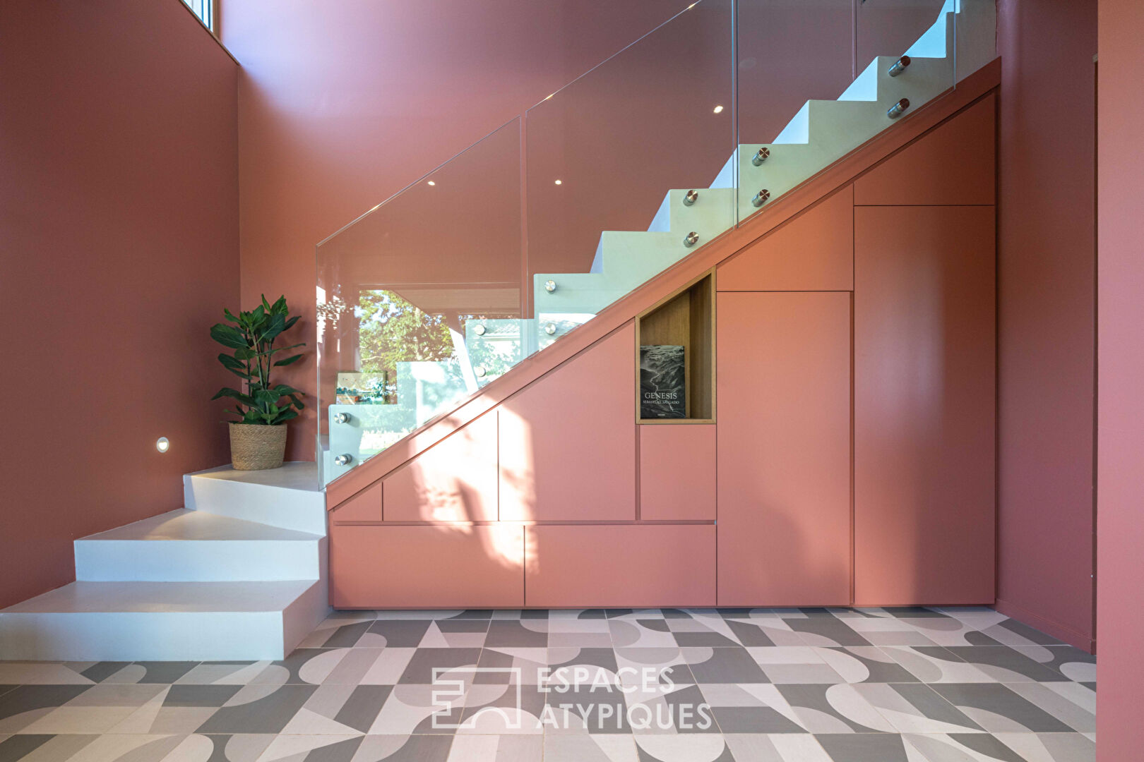 The pink studio house