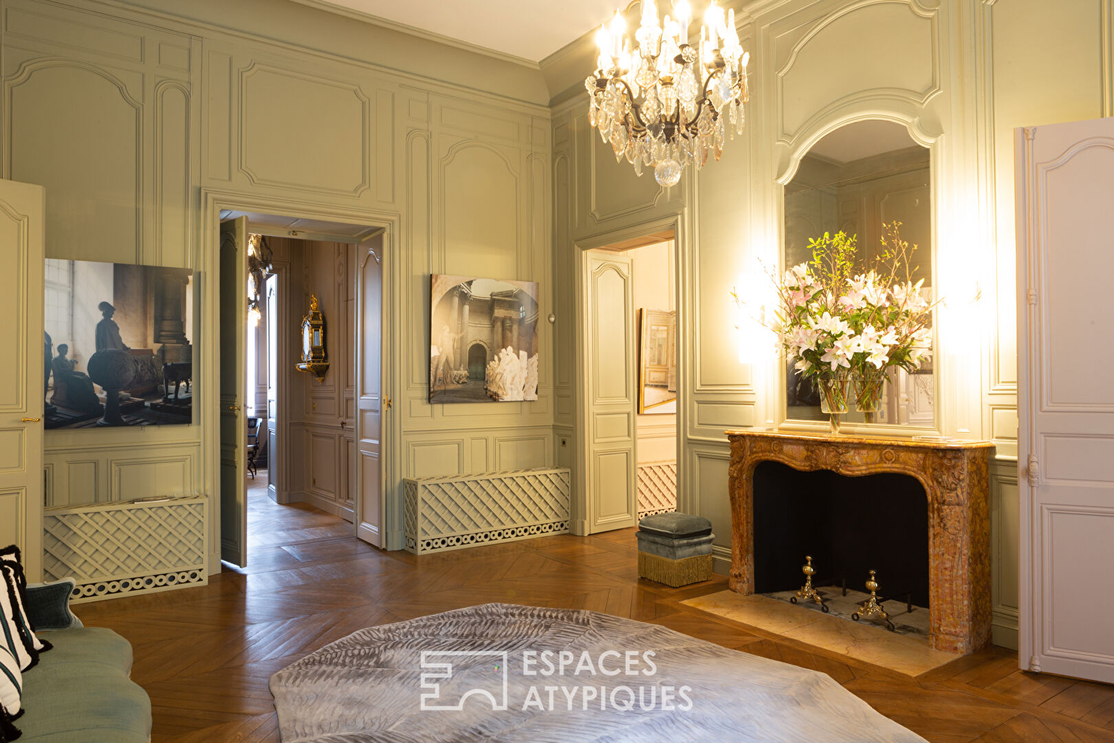 Private mansion interior design