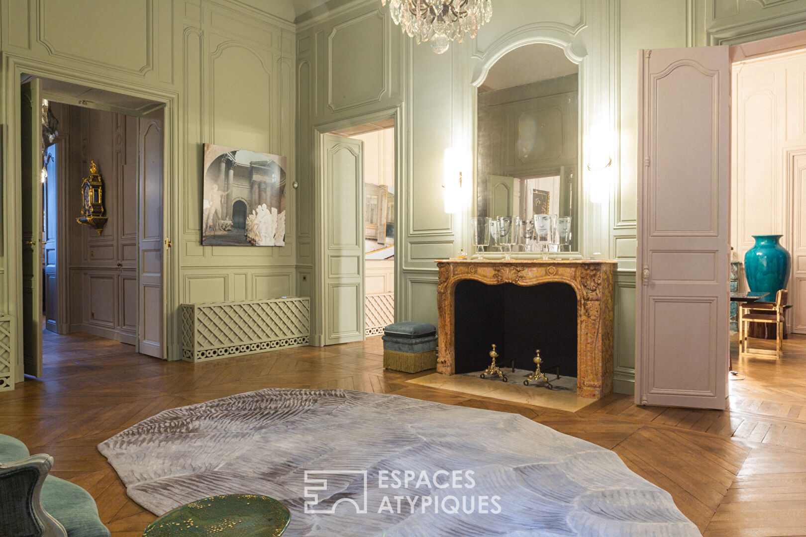 Private mansion interior design