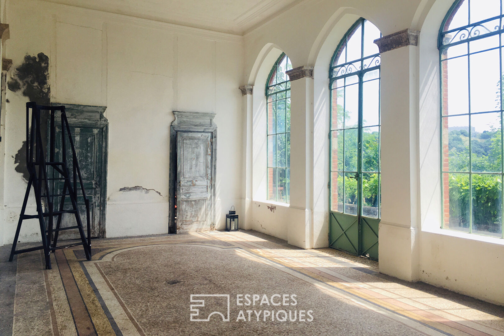 The space of the orangery