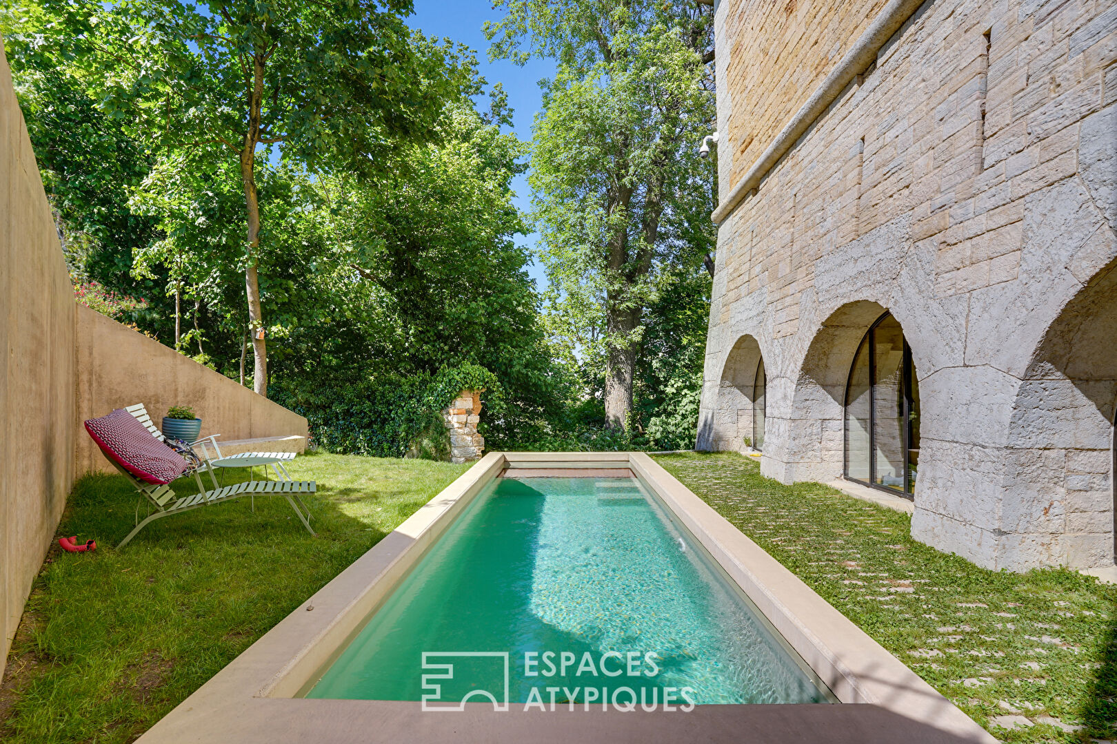 Military bastion renovated by an architect