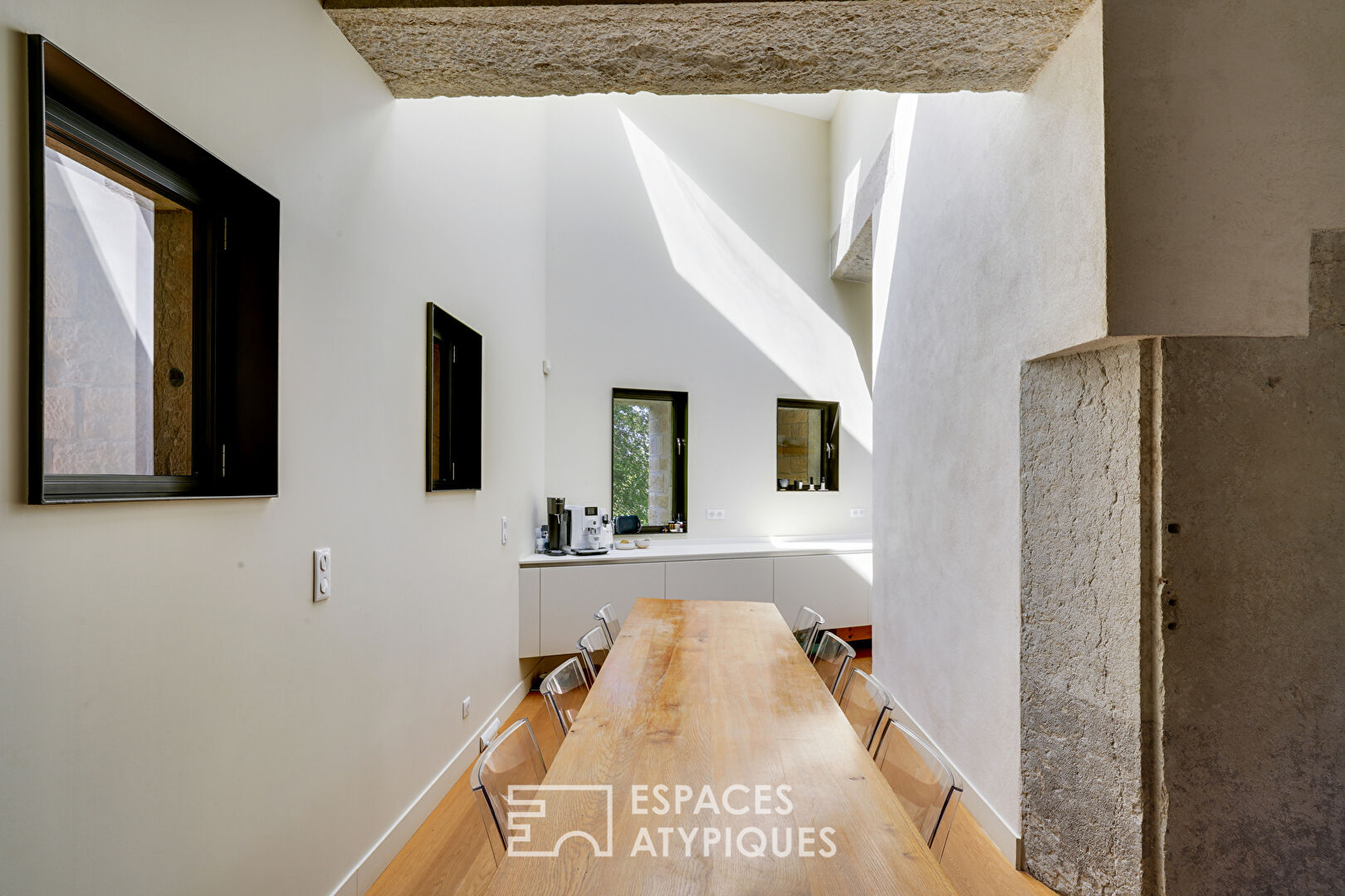 Military bastion renovated by an architect