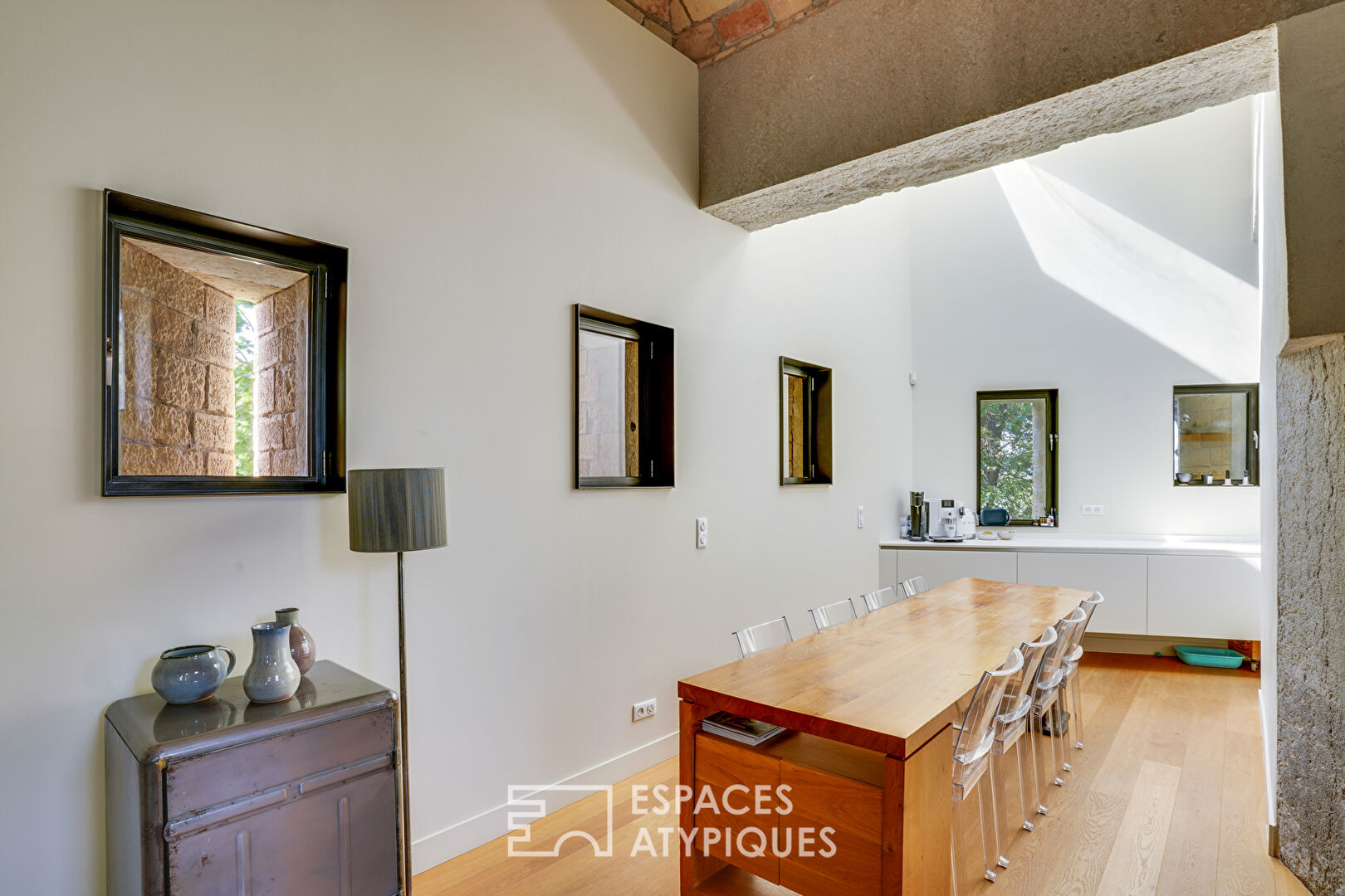 Military bastion renovated by an architect