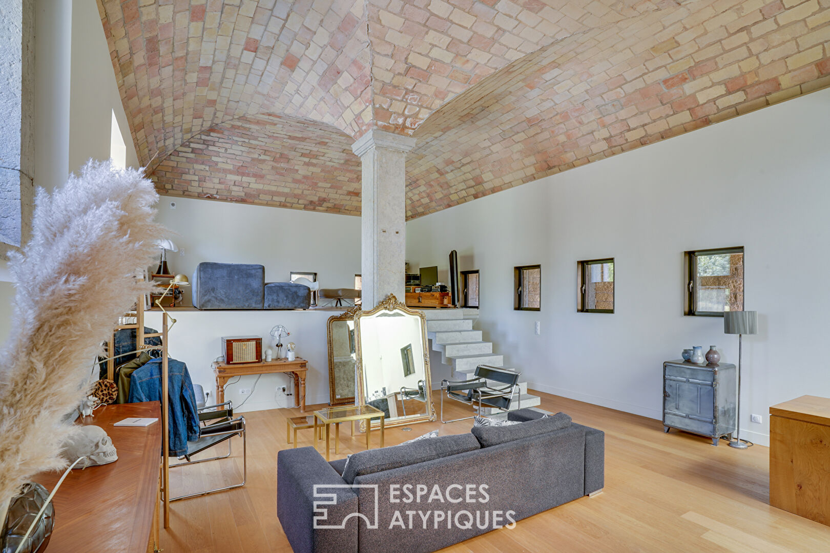 Military bastion renovated by an architect