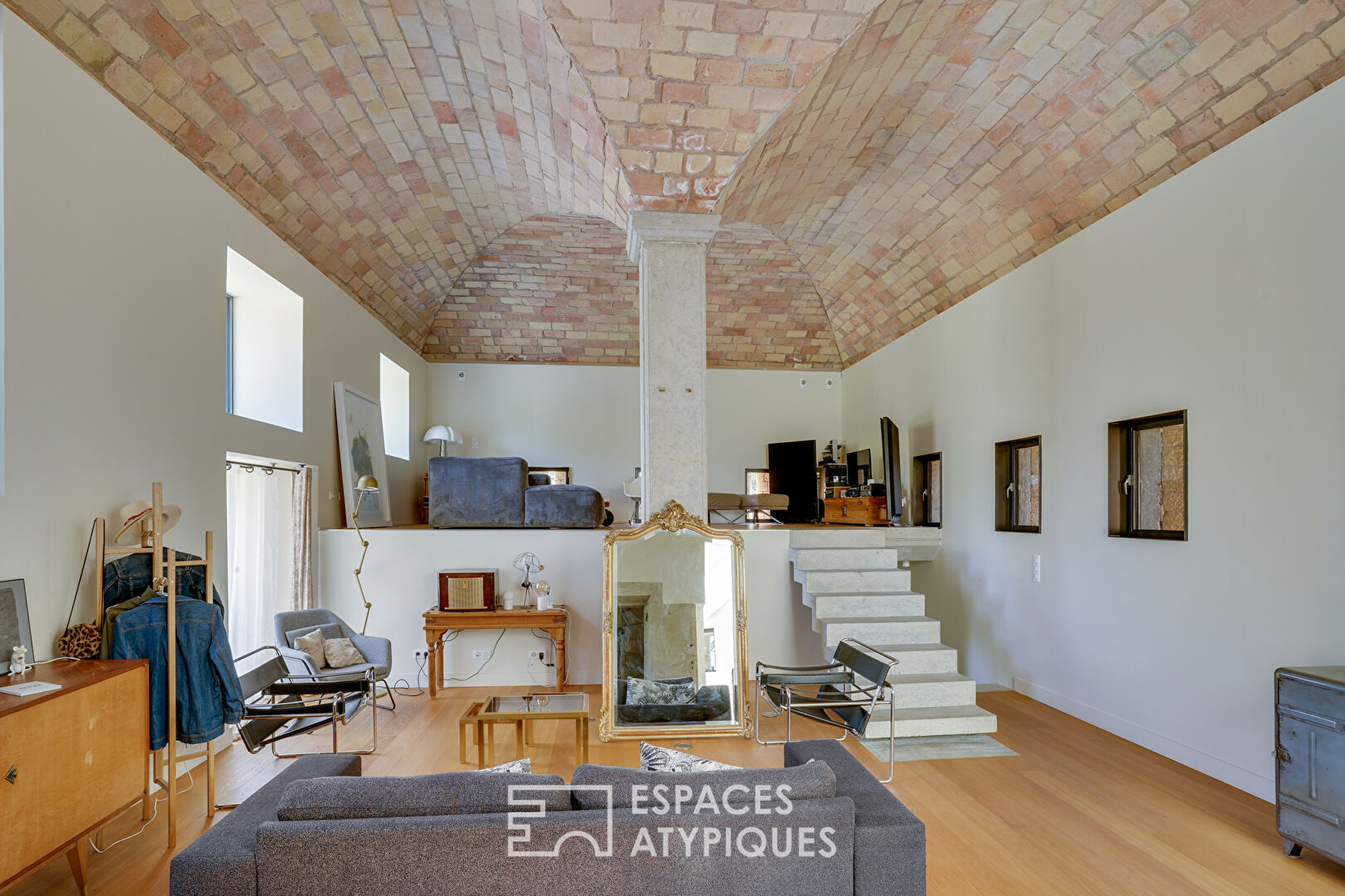 Military bastion renovated by an architect