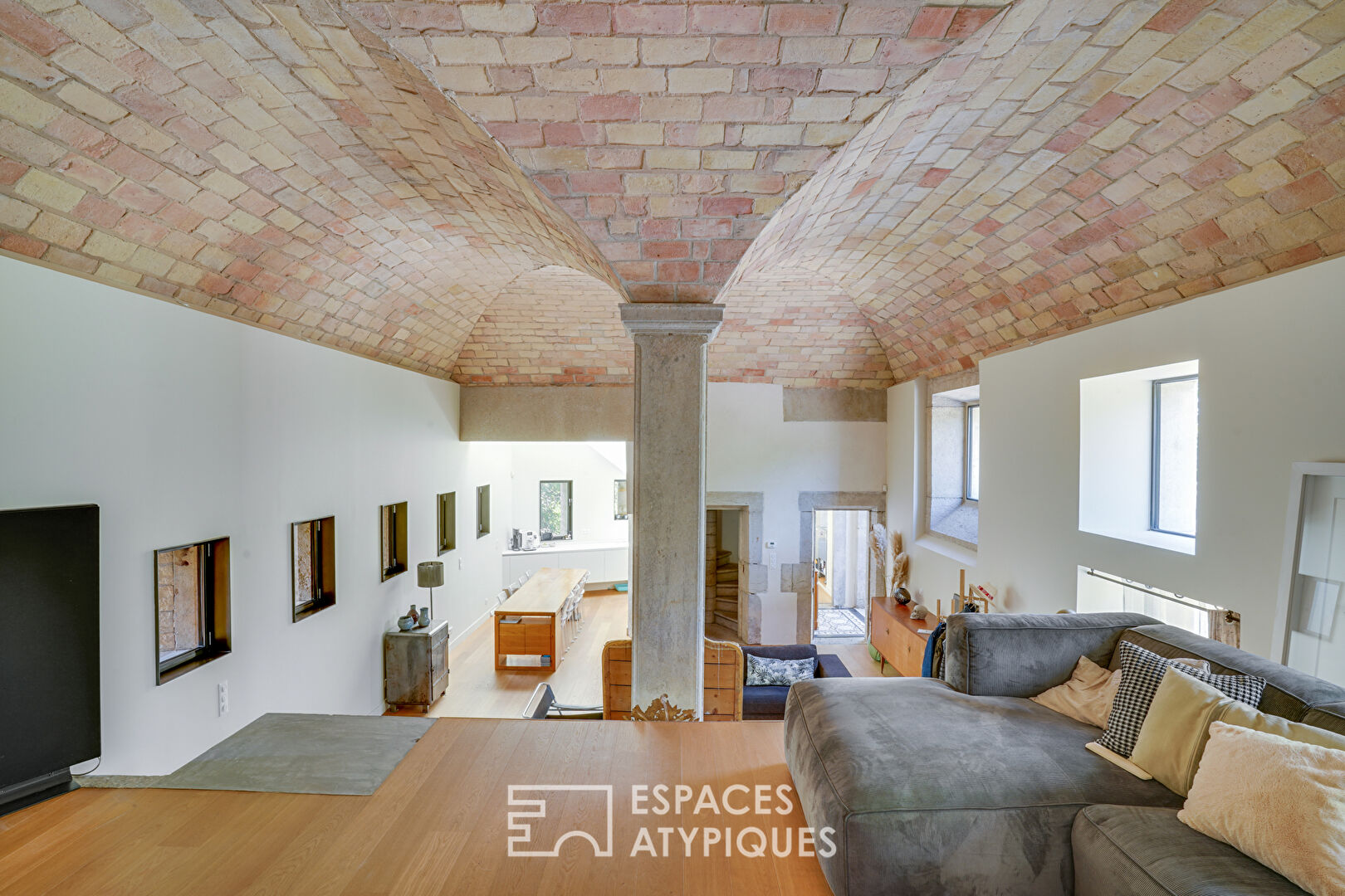 Military bastion renovated by an architect
