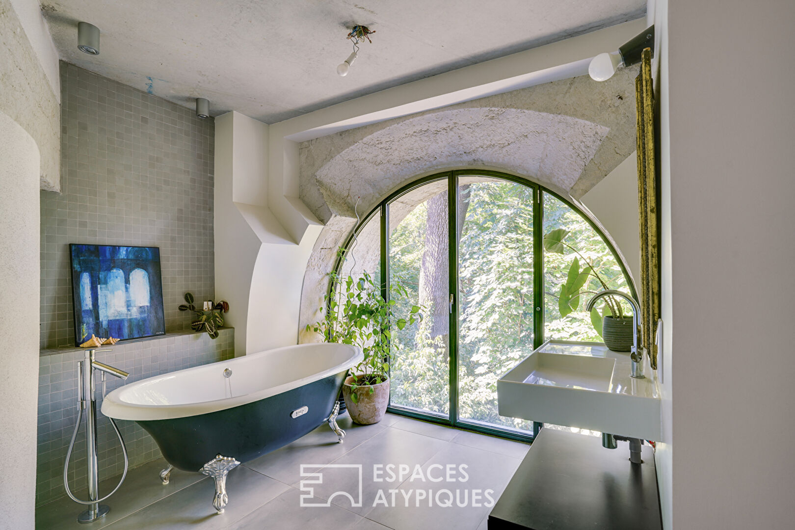 Military bastion renovated by an architect