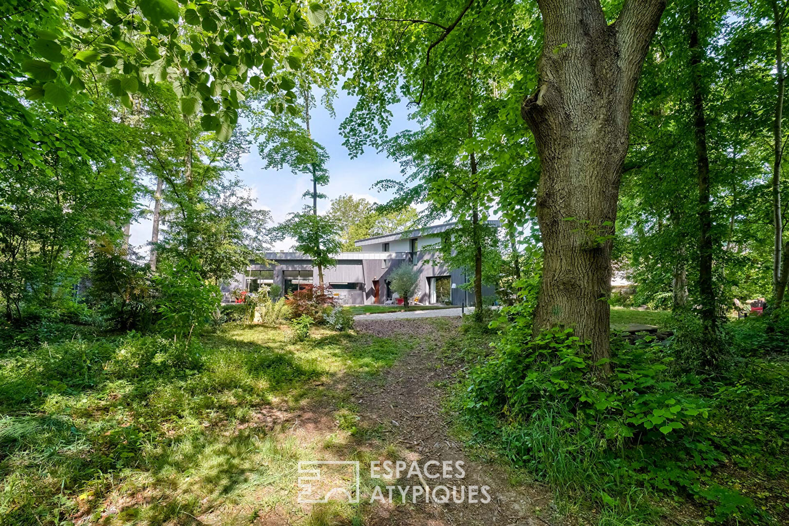 Maison en bardage bois