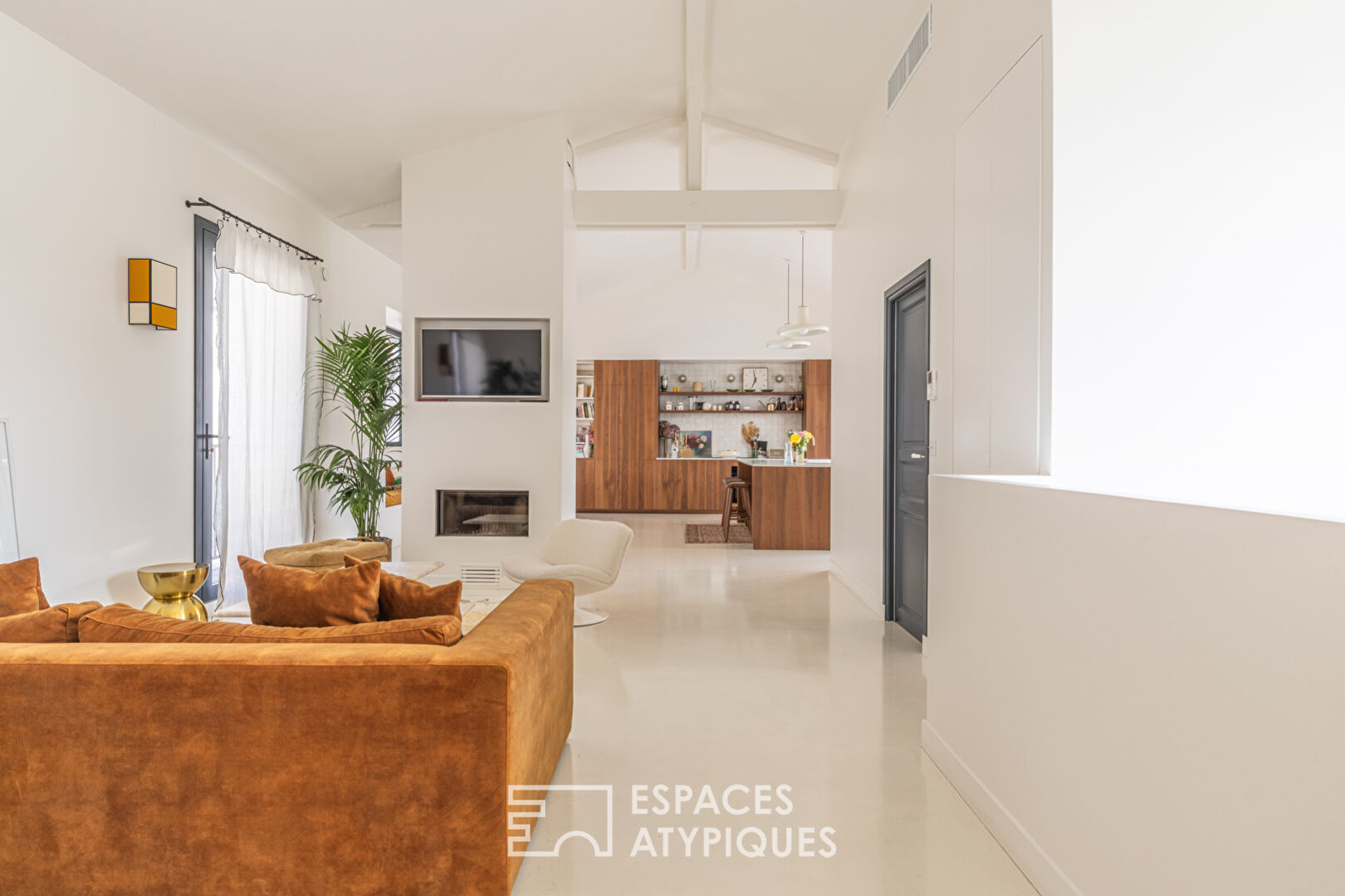 Duplex contemporain avec terrasses