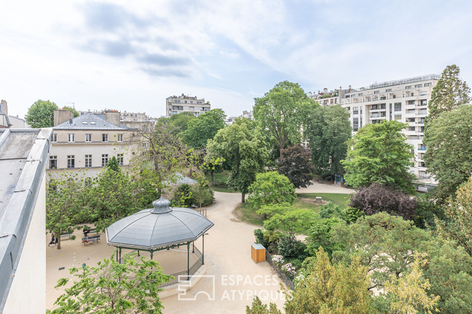 Duplex contemporain avec terrasses