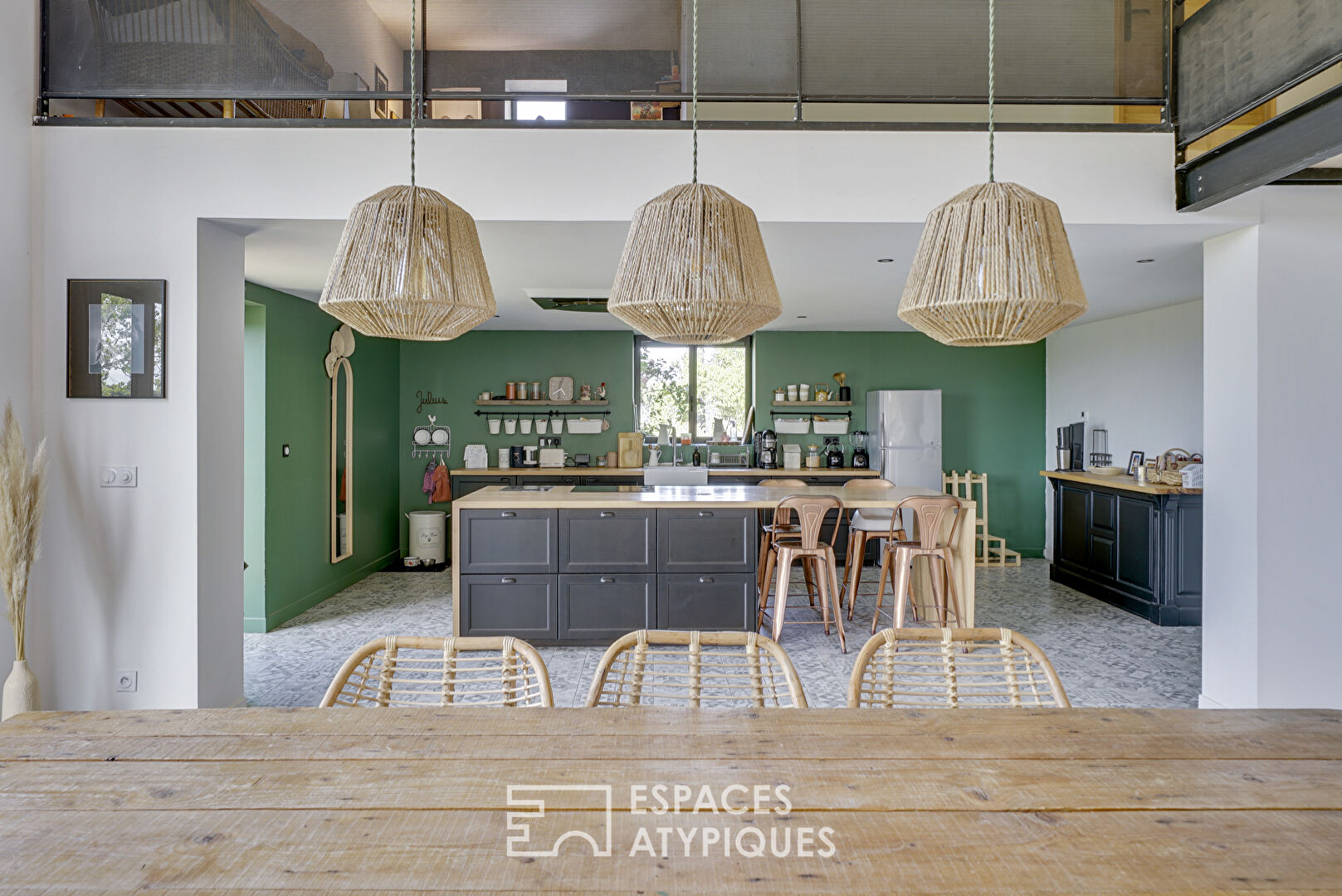 Modern loft house