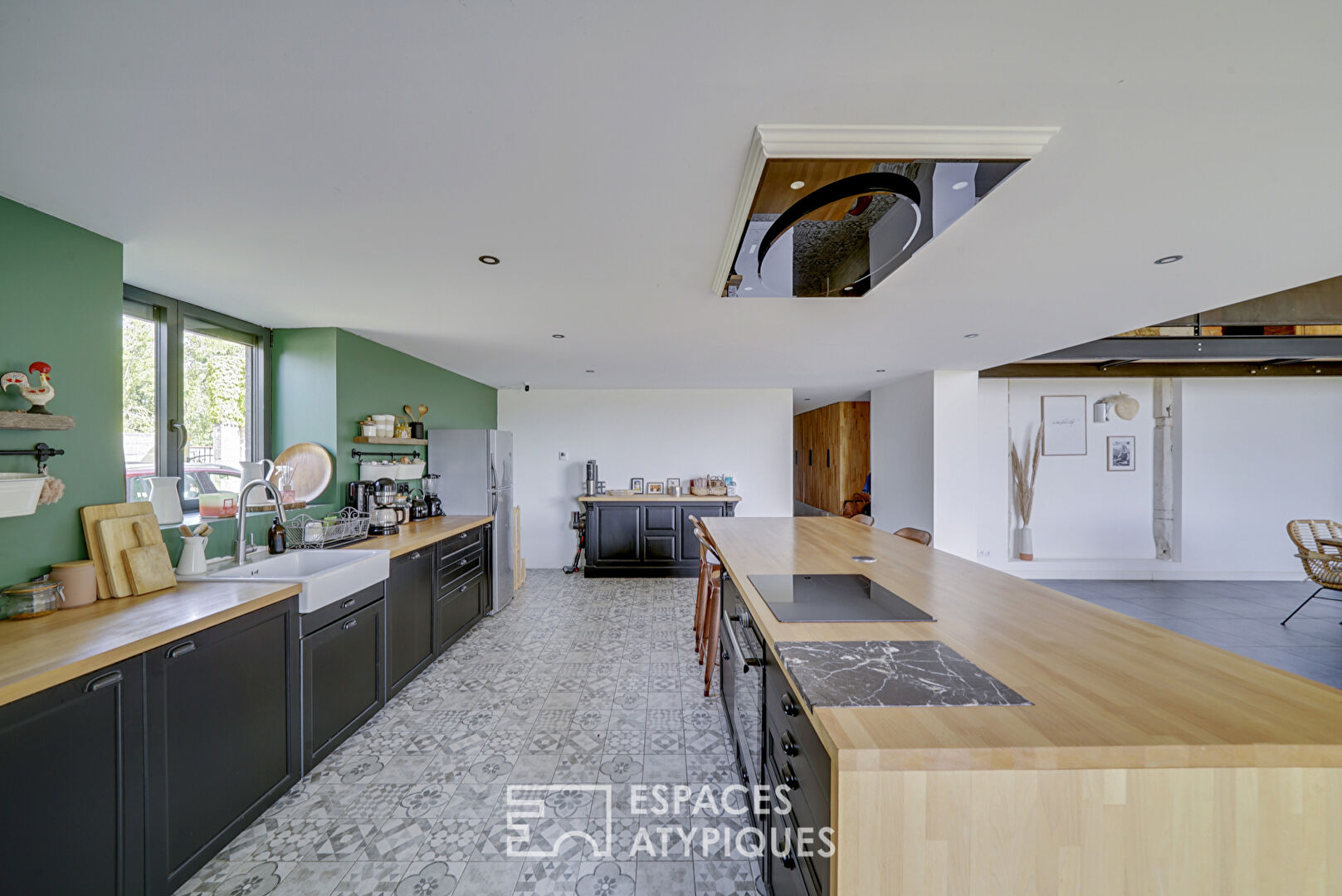 Modern loft house