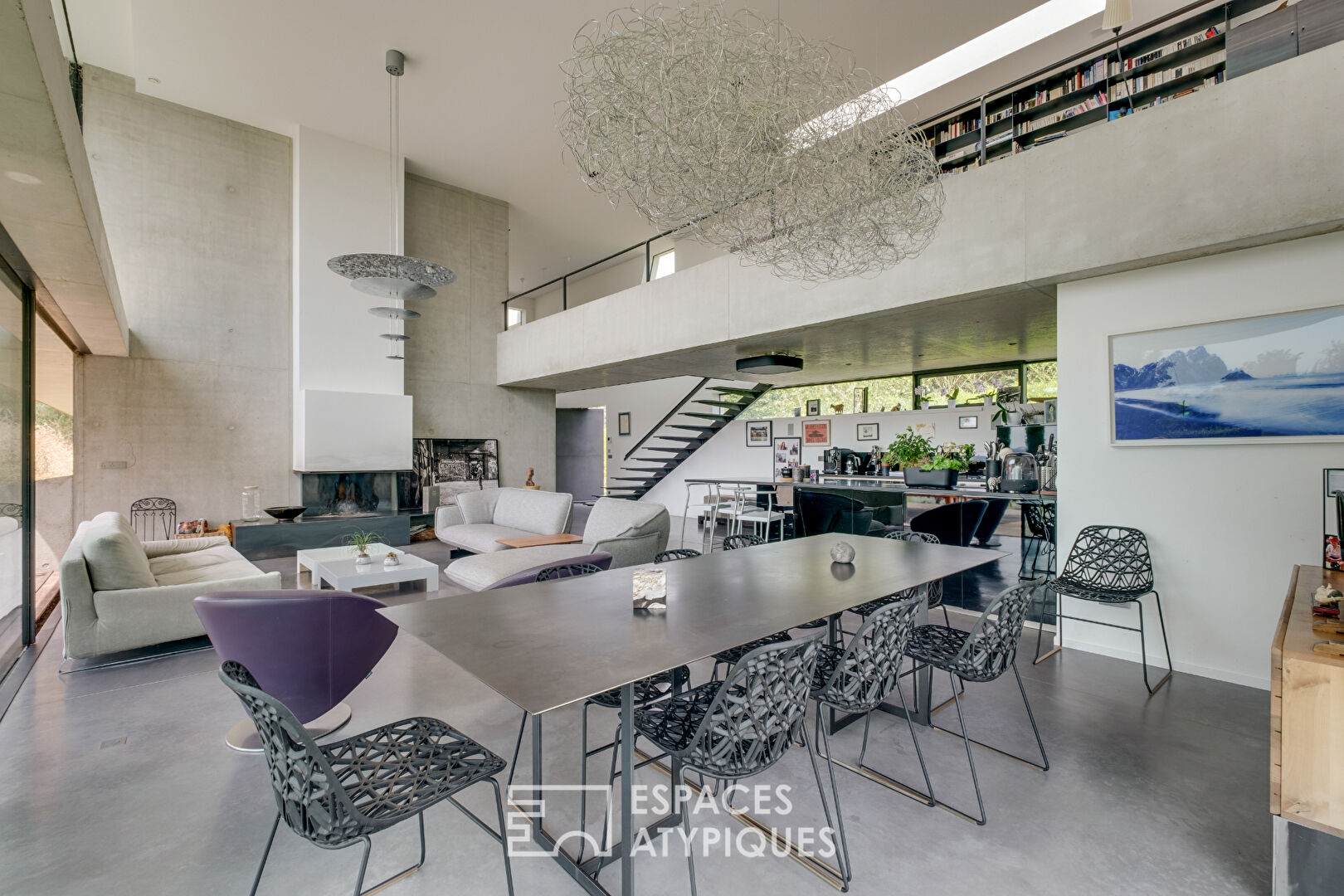 Architectural house Fish