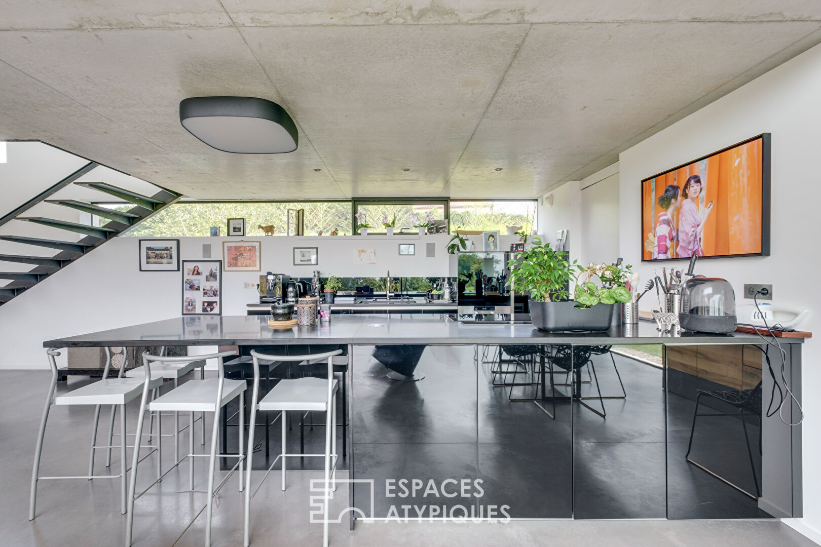 Architectural house Fish
